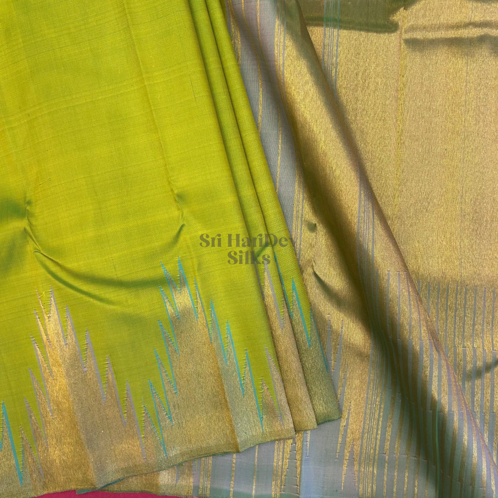 SHS9380 Kanchipuram Pure Handloom Silk Sari