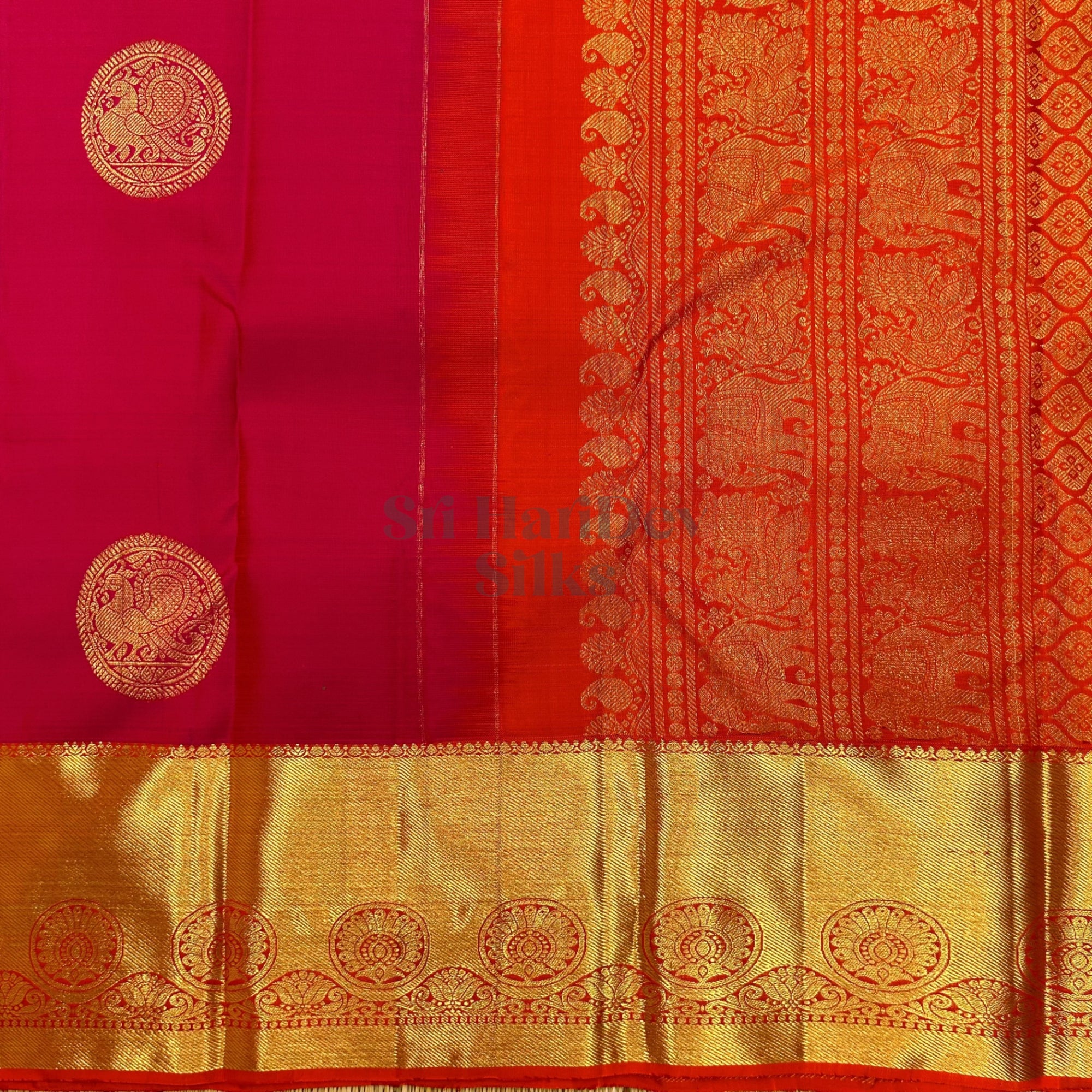 SHS7361 Kanchipuram Pure Handloom Silk Sari