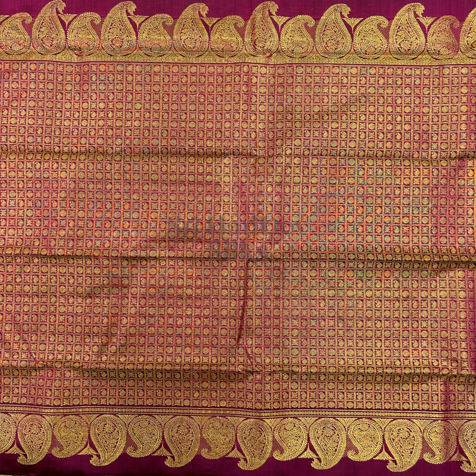 SHS7363 Kanchipuram Pure Handloom Silk Sari
