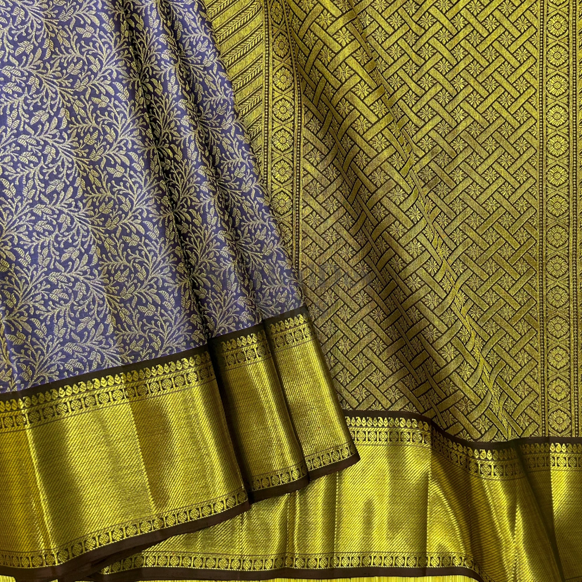 SHS8172 Kanchipuram Wedding Silk Sari