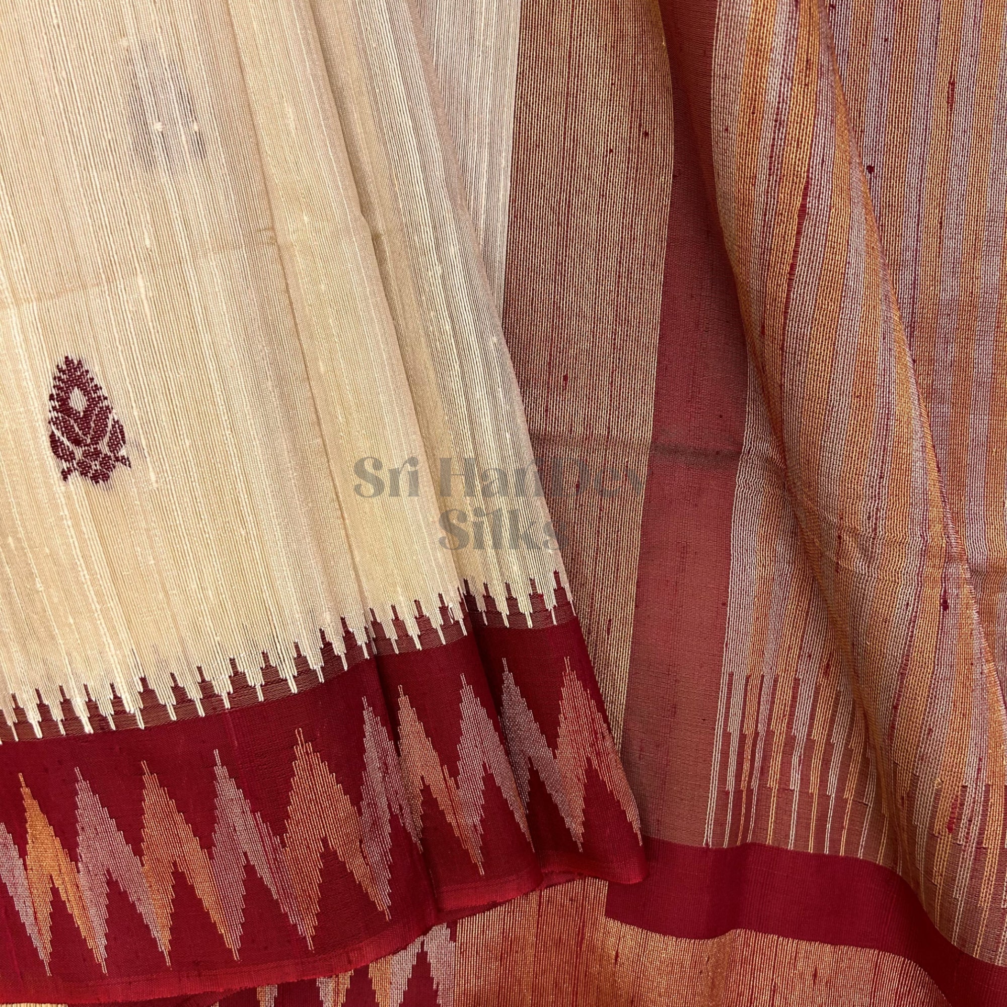 SHS8149 Pure Handloom Raw Silk Sari