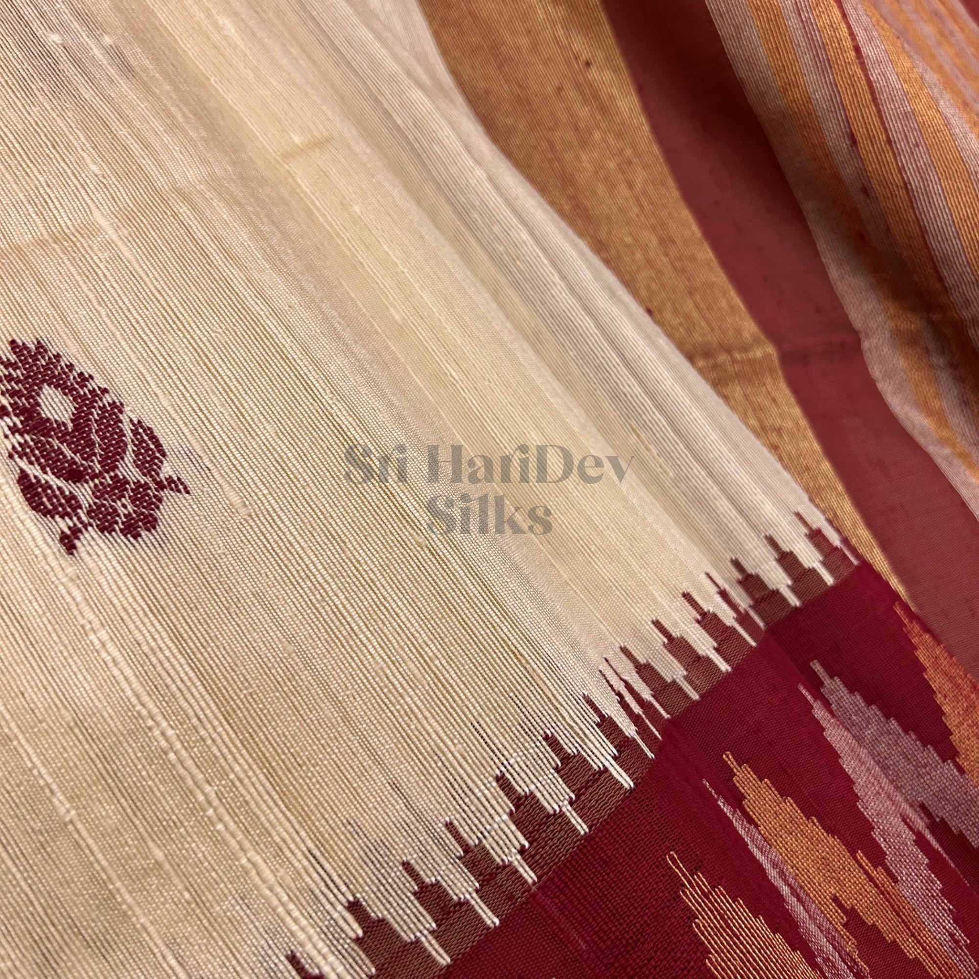 SHS8149 Pure Handloom Raw Silk Sari