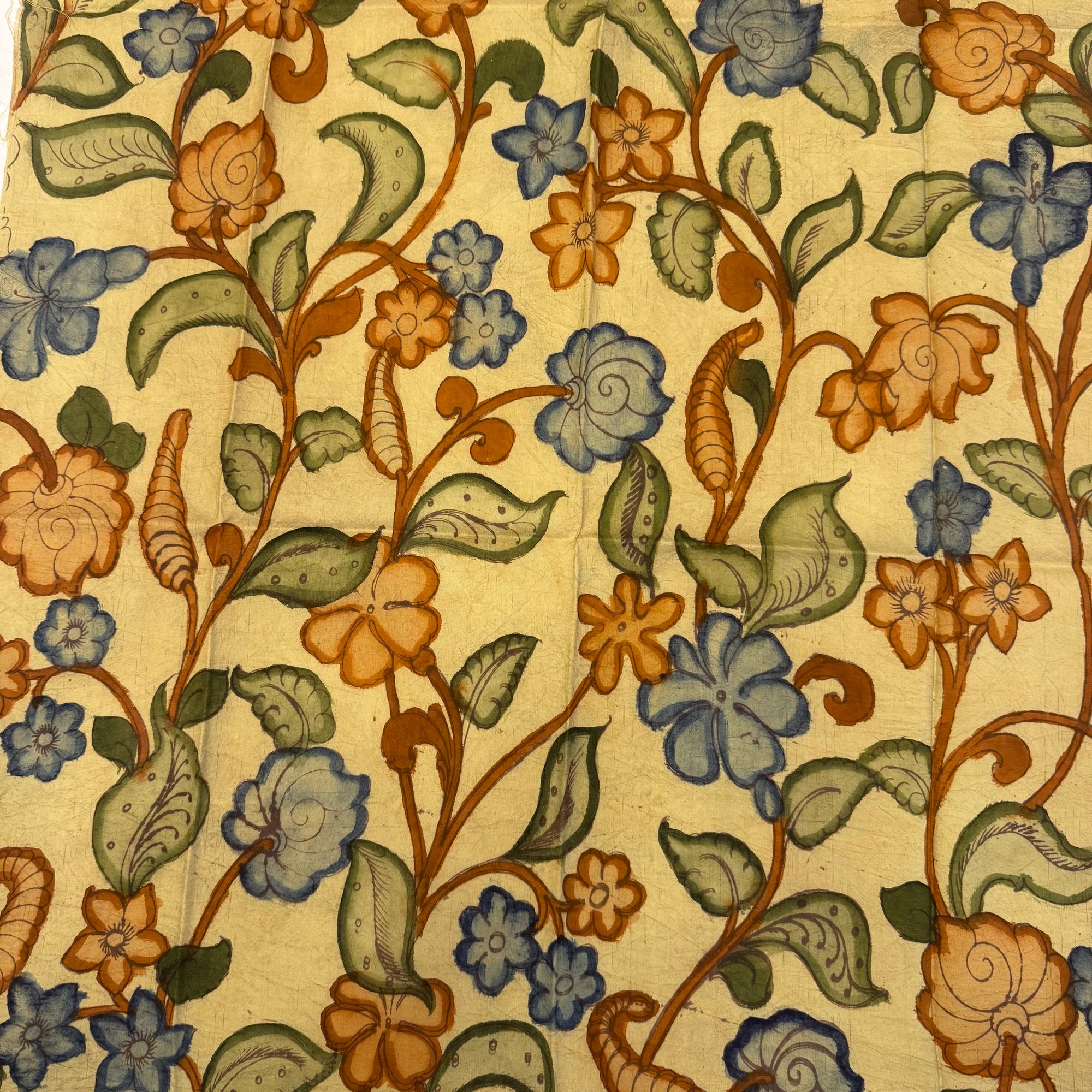 SHSKAL02 Kanchipuram Hand painted kalamkari Silk Blouse