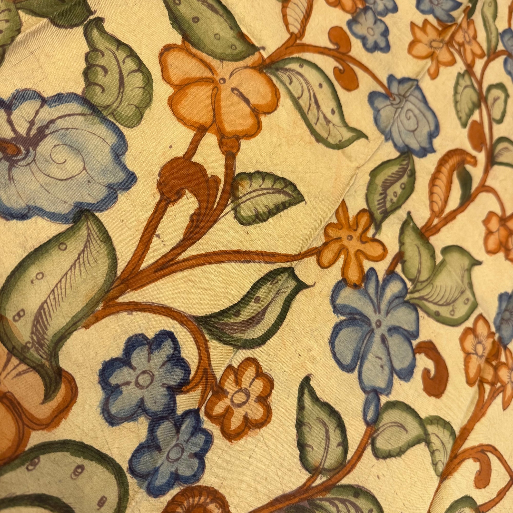 SHSKAL02 Kanchipuram Hand painted kalamkari Silk Blouse