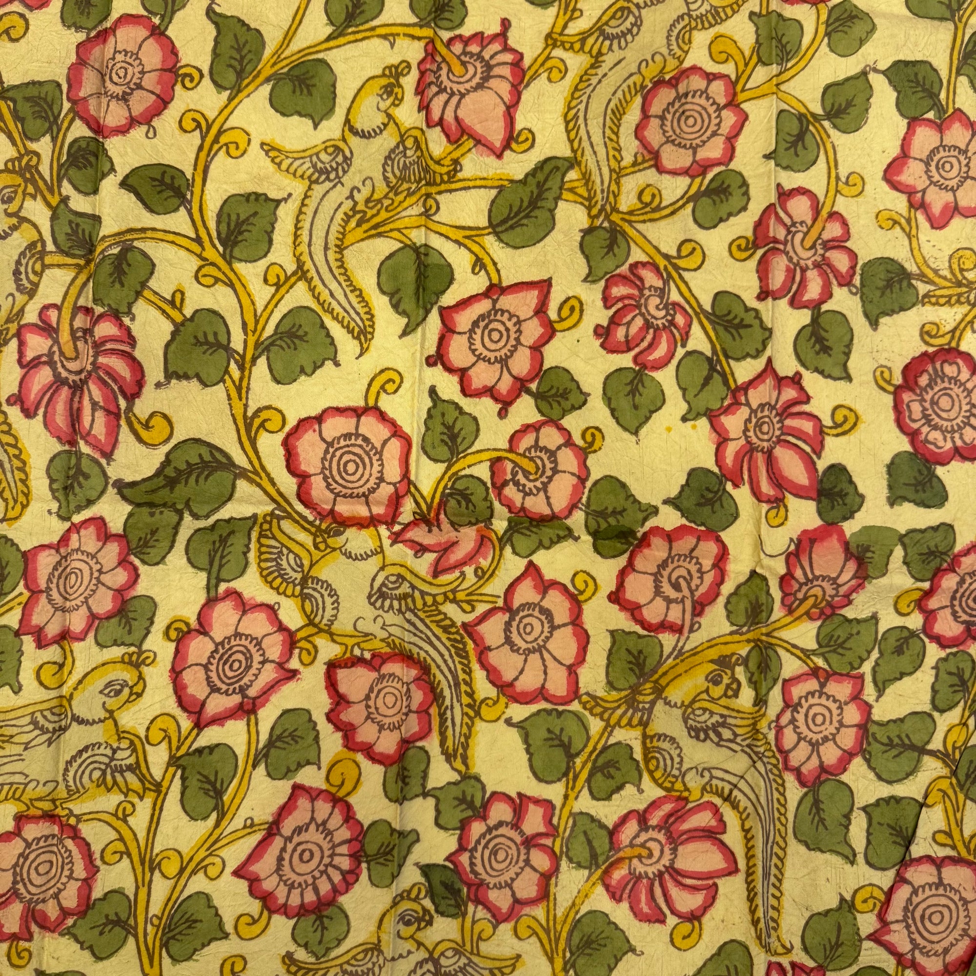 SHSKAL07 Kanchipuram Hand Painted kalamkari Silk Blouse