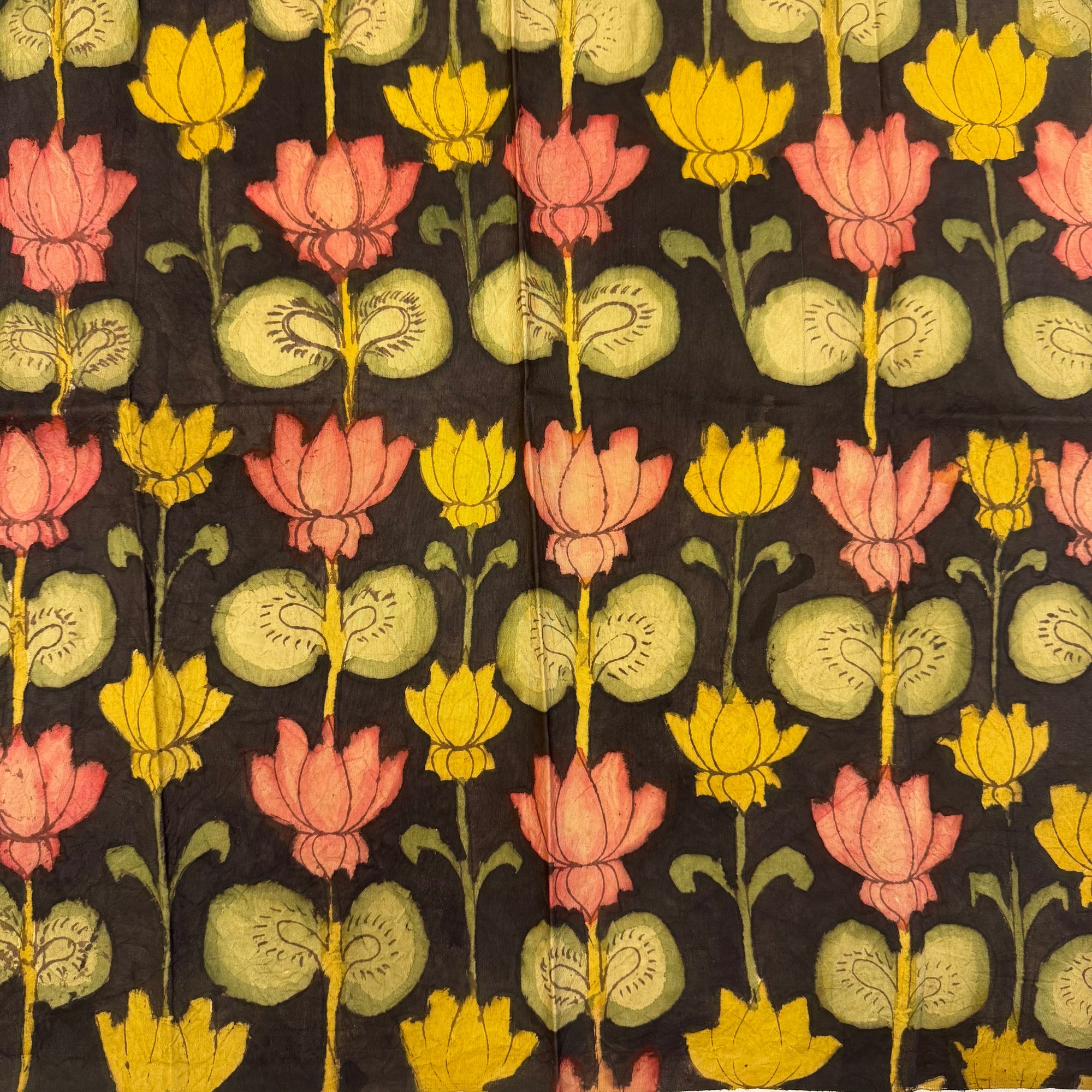 SHSKAL08 Kanchipuram Hand Painted kalamkari Silk Blouse