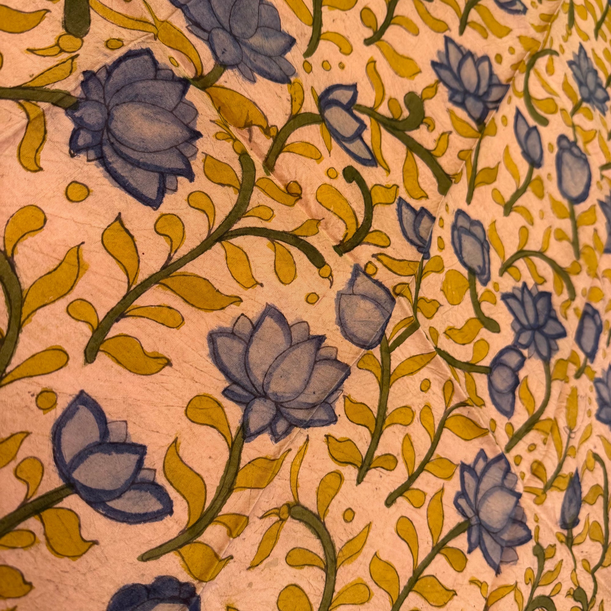 SHSKAL10 Kanchipuram Hand Painted kalamkari Silk Blouse