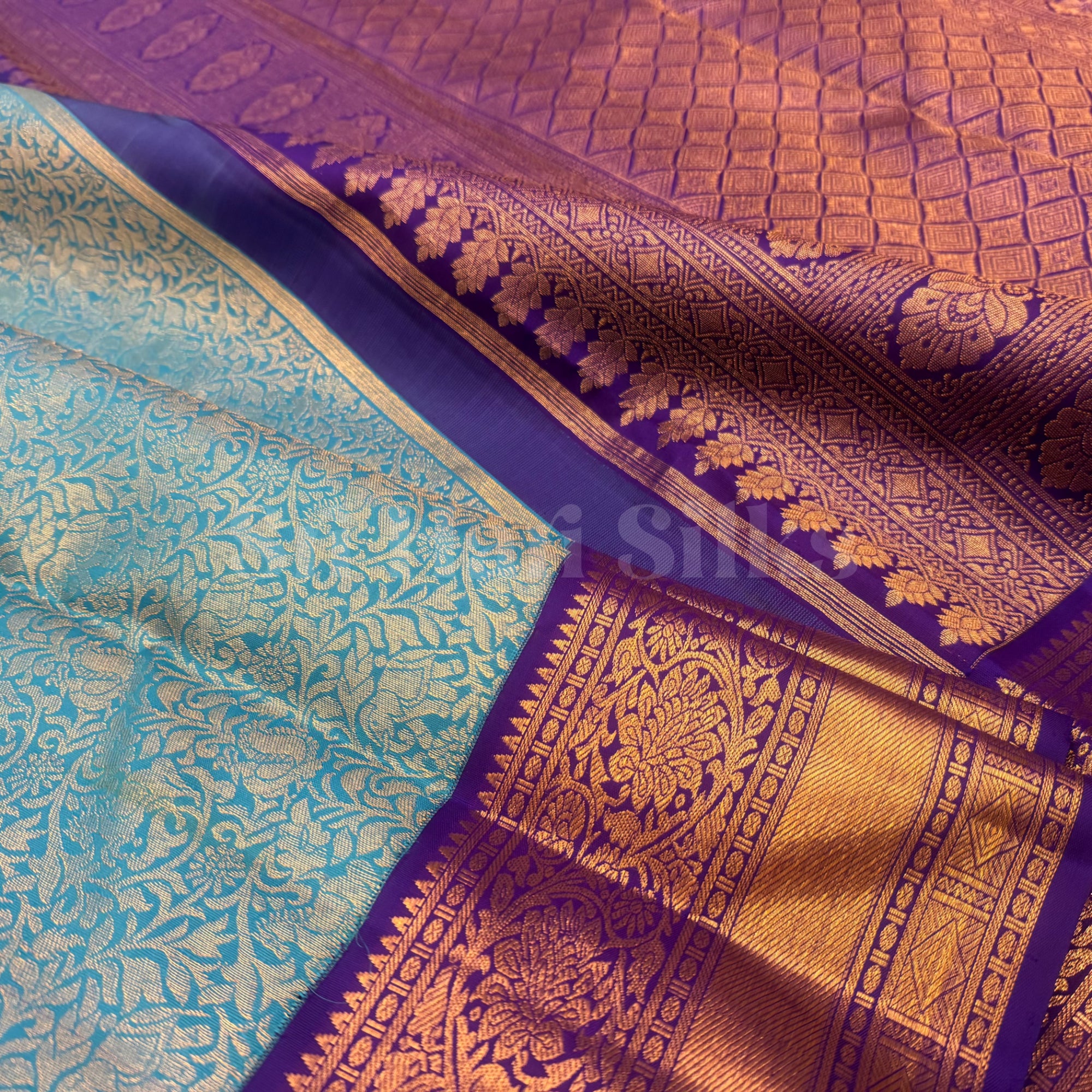SHS9796 Kanchipuram Handloom Silk Saree