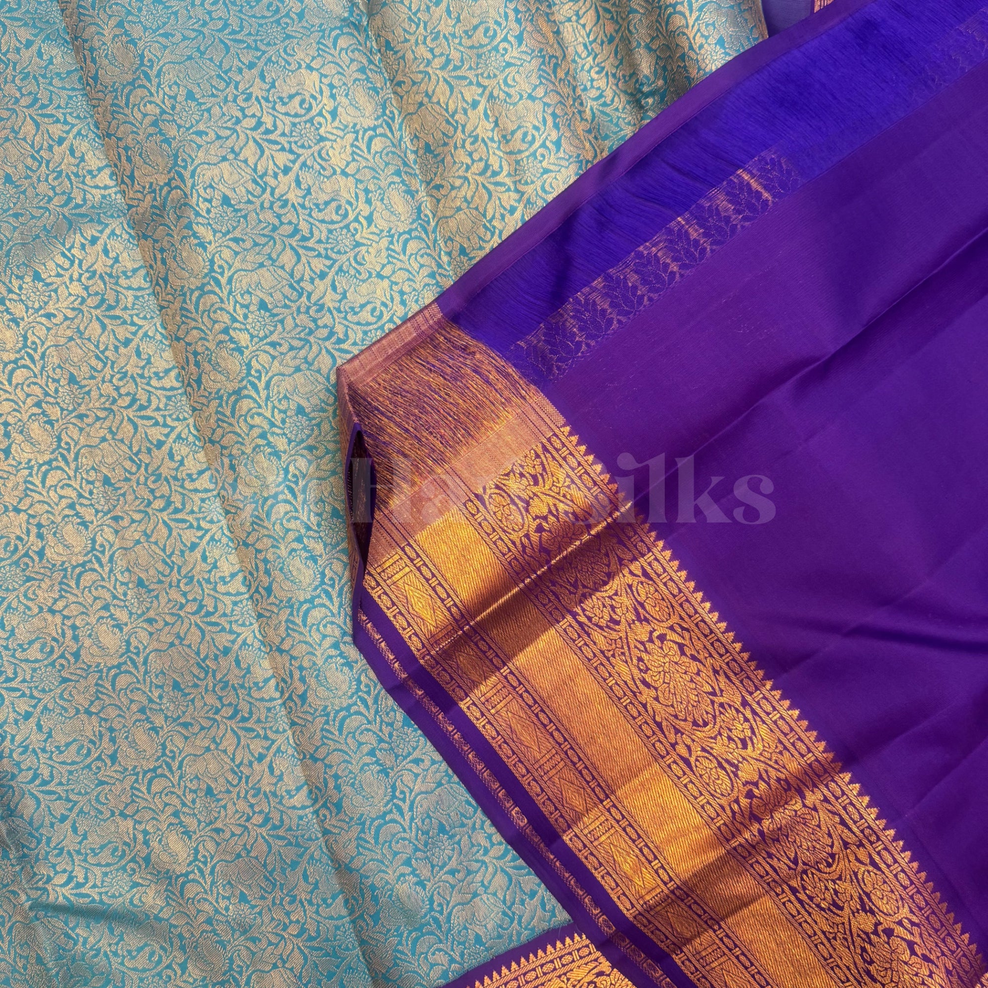 SHS9796 Kanchipuram Handloom Silk Saree