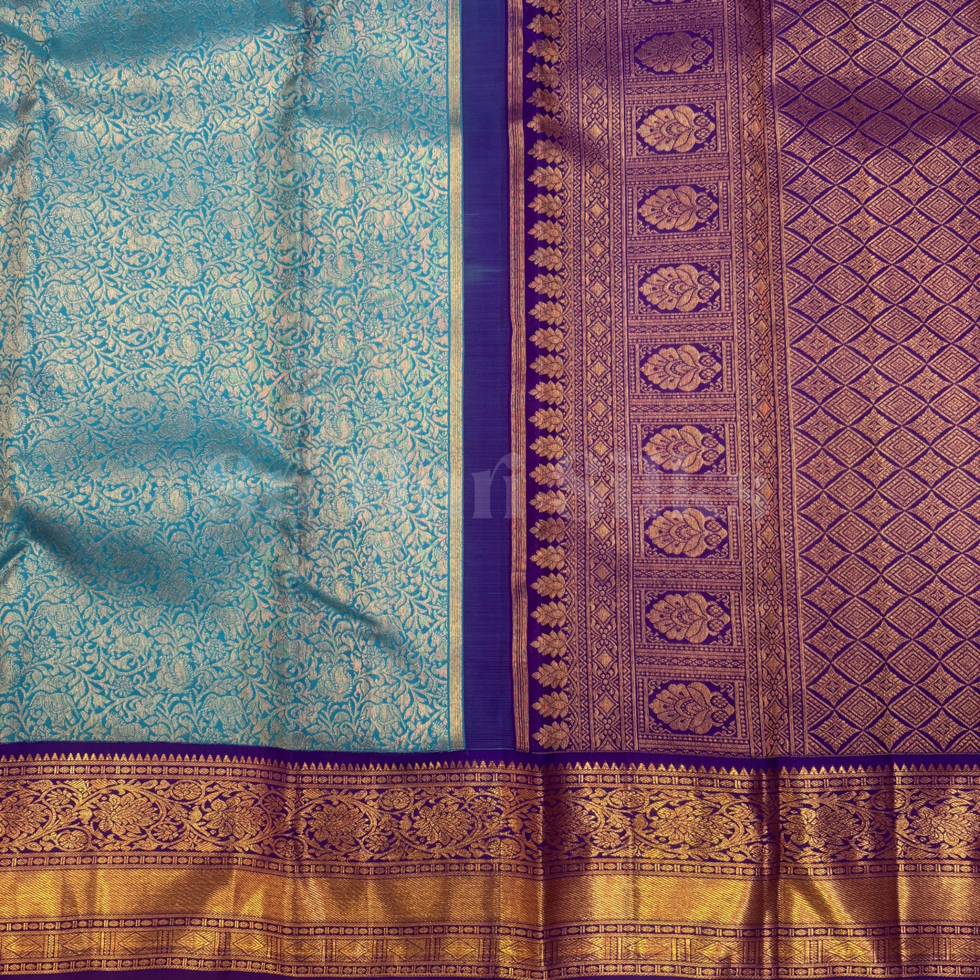 SHS9796 Kanchipuram Handloom Silk Saree