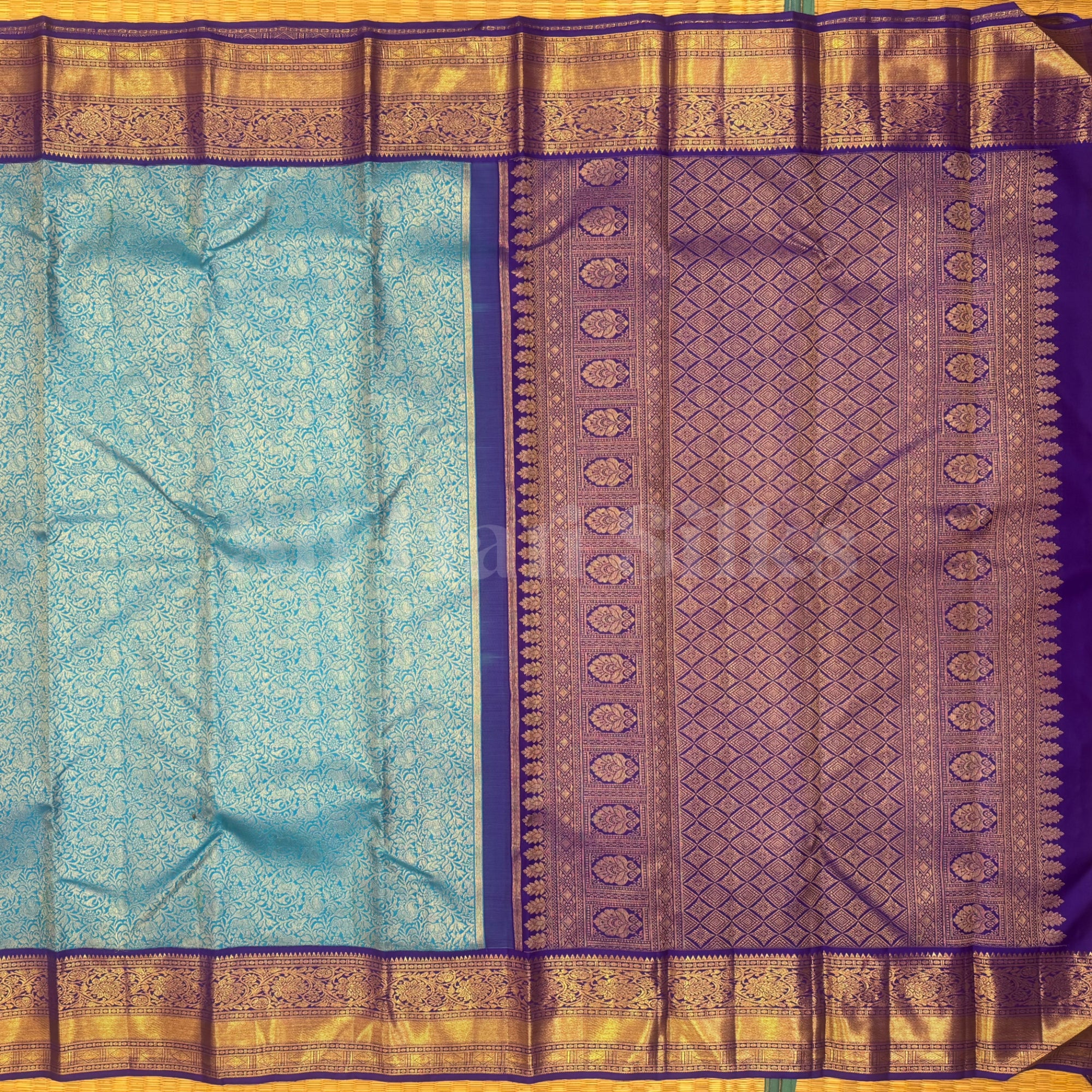 SHS9796 Kanchipuram Handloom Silk Saree