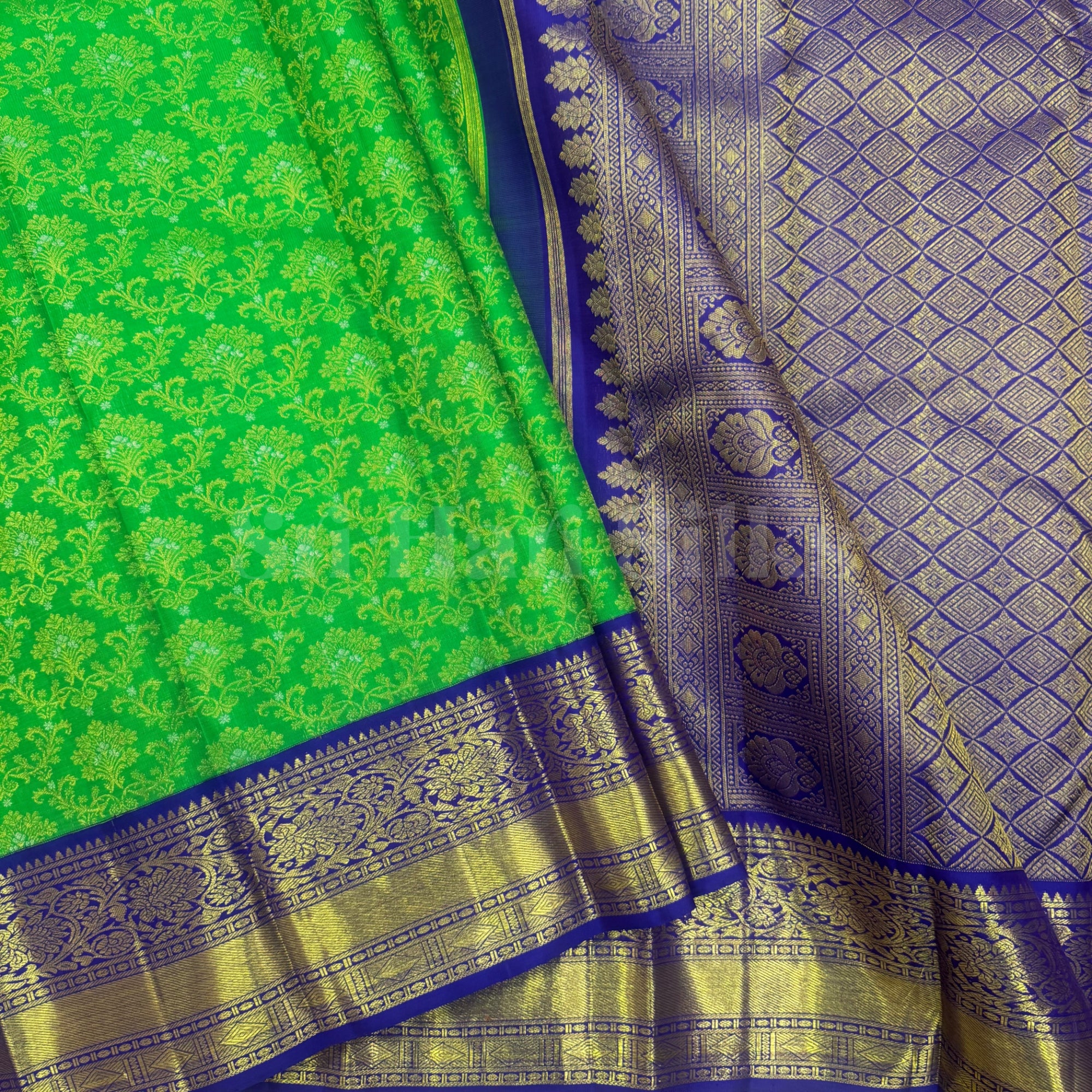 SHS9799 Kanchipuram Handloom Silk Saree