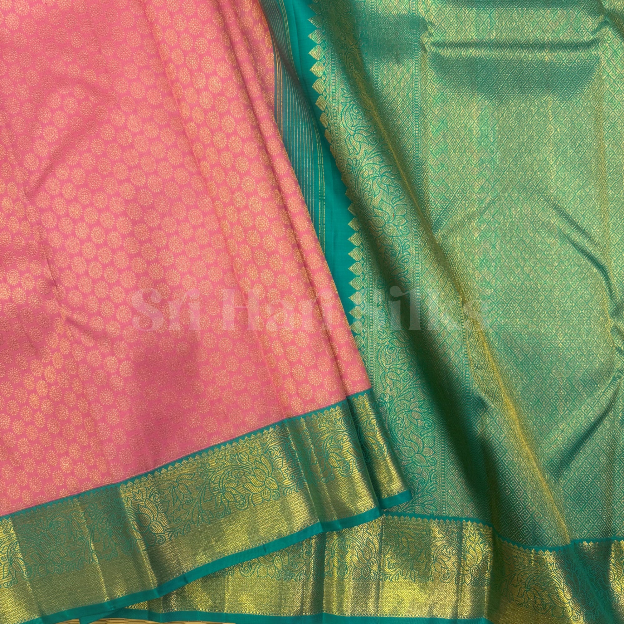 SHSGEE015 Kanchipuram Handloom Silk Saree