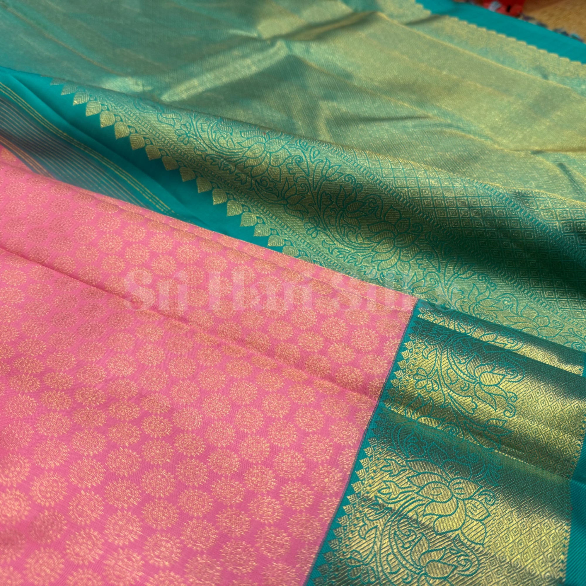 SHSGEE015 Kanchipuram Handloom Silk Saree
