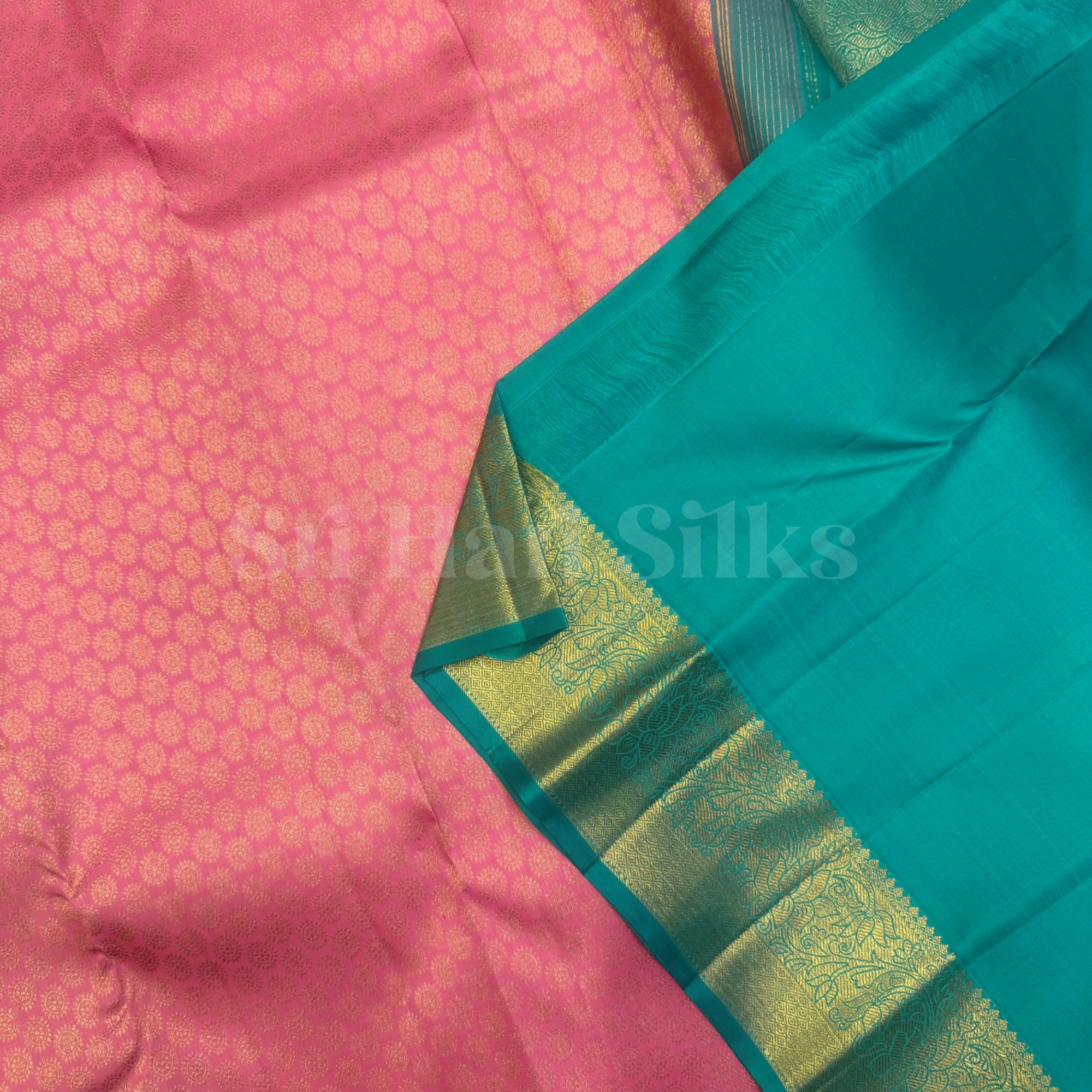 SHSGEE015 Kanchipuram Handloom Silk Saree