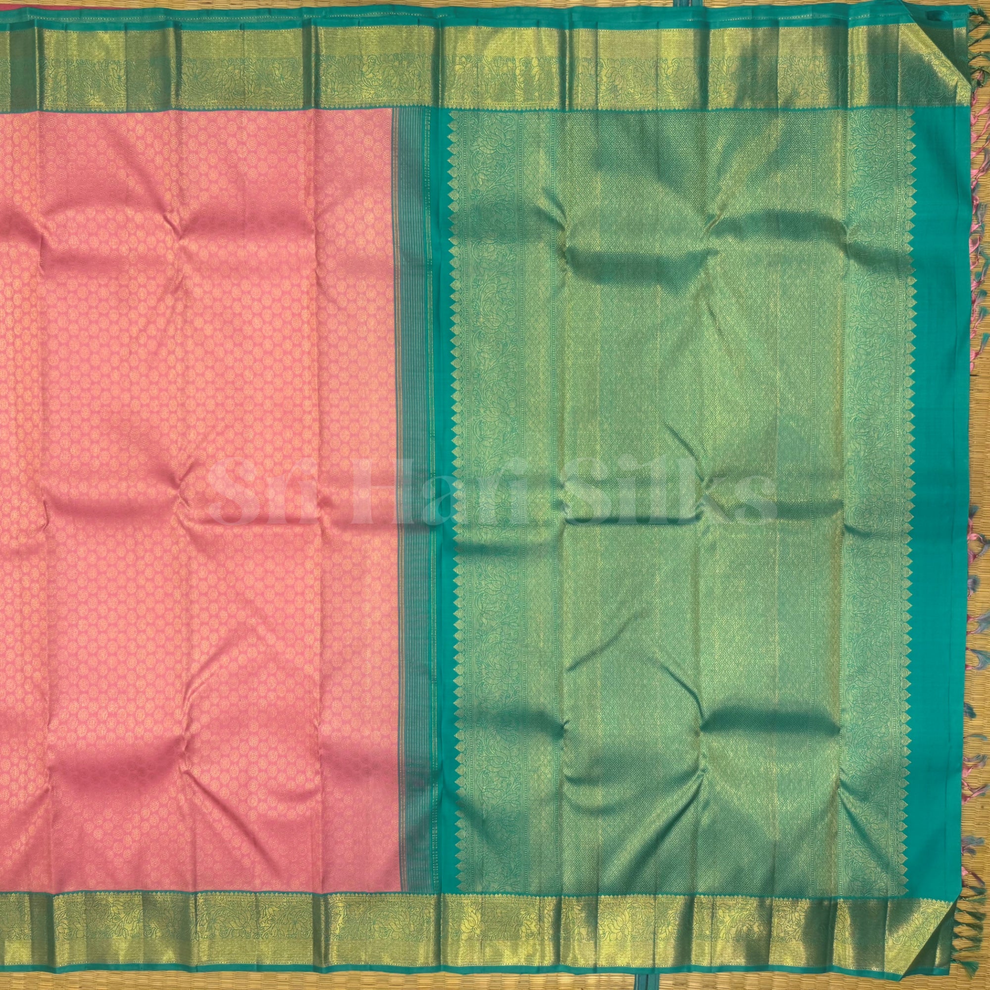 SHSGEE015 Kanchipuram Handloom Silk Saree