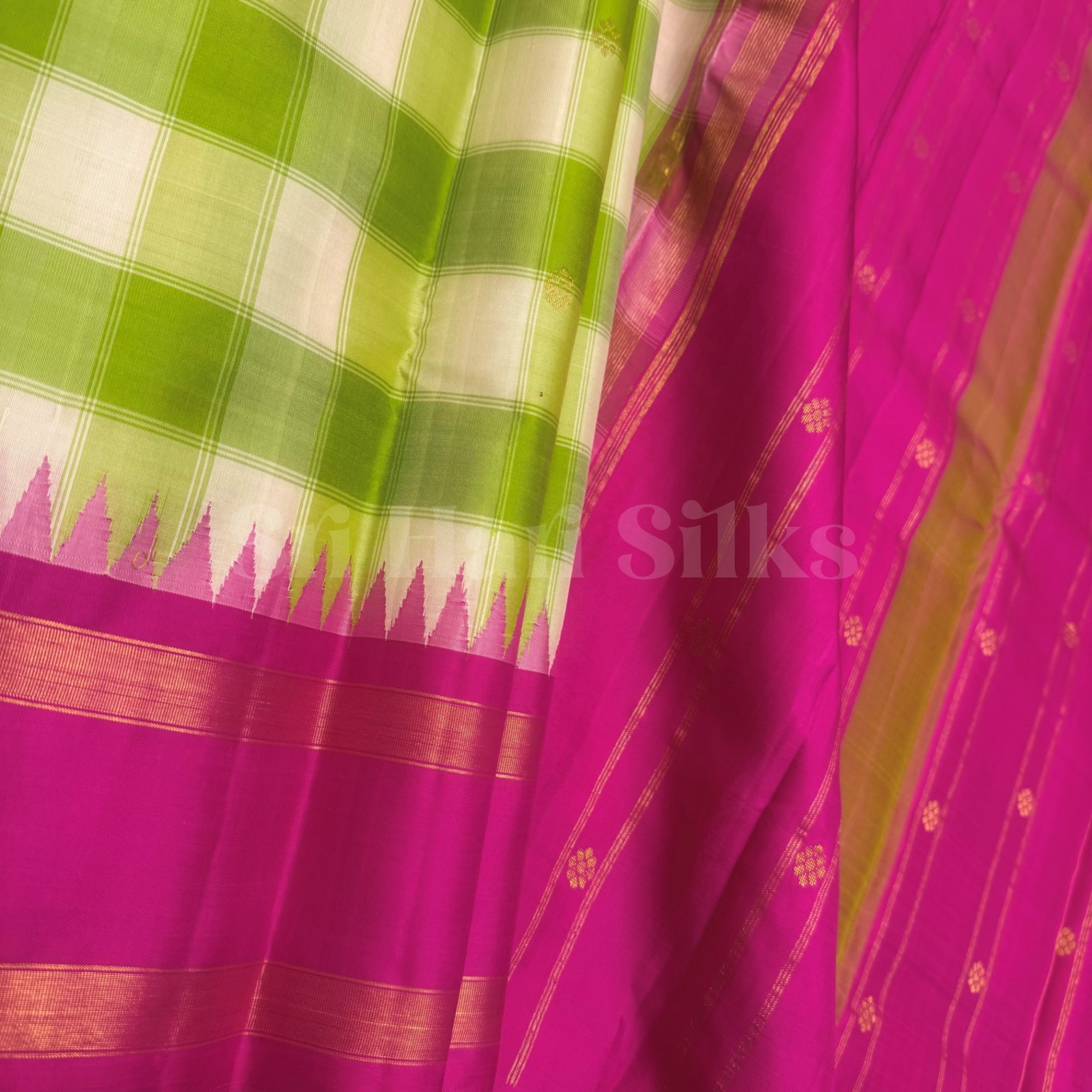 SHS9847 Kanchipuram Handloom Silk Saree