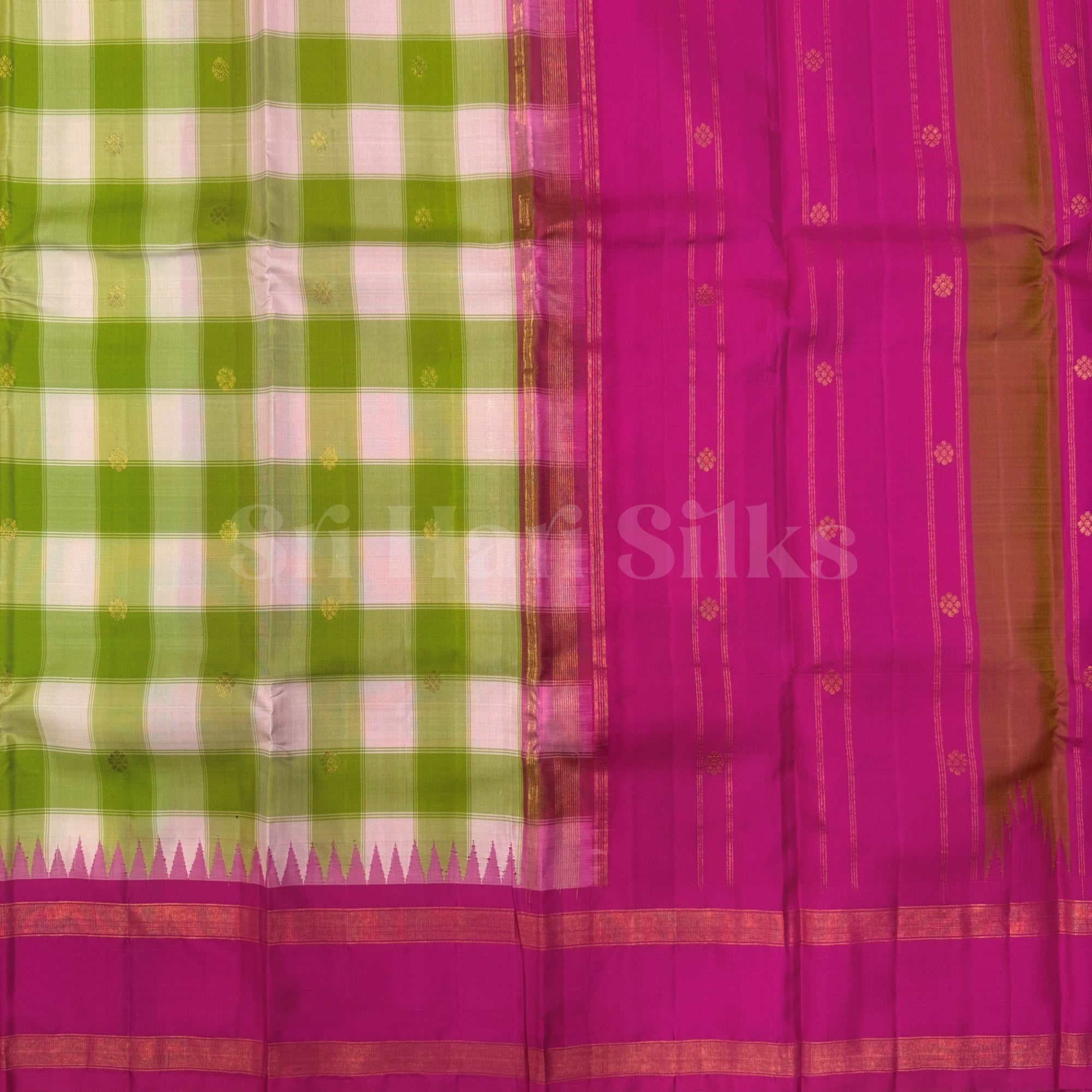 SHS9847 Kanchipuram Handloom Silk Saree