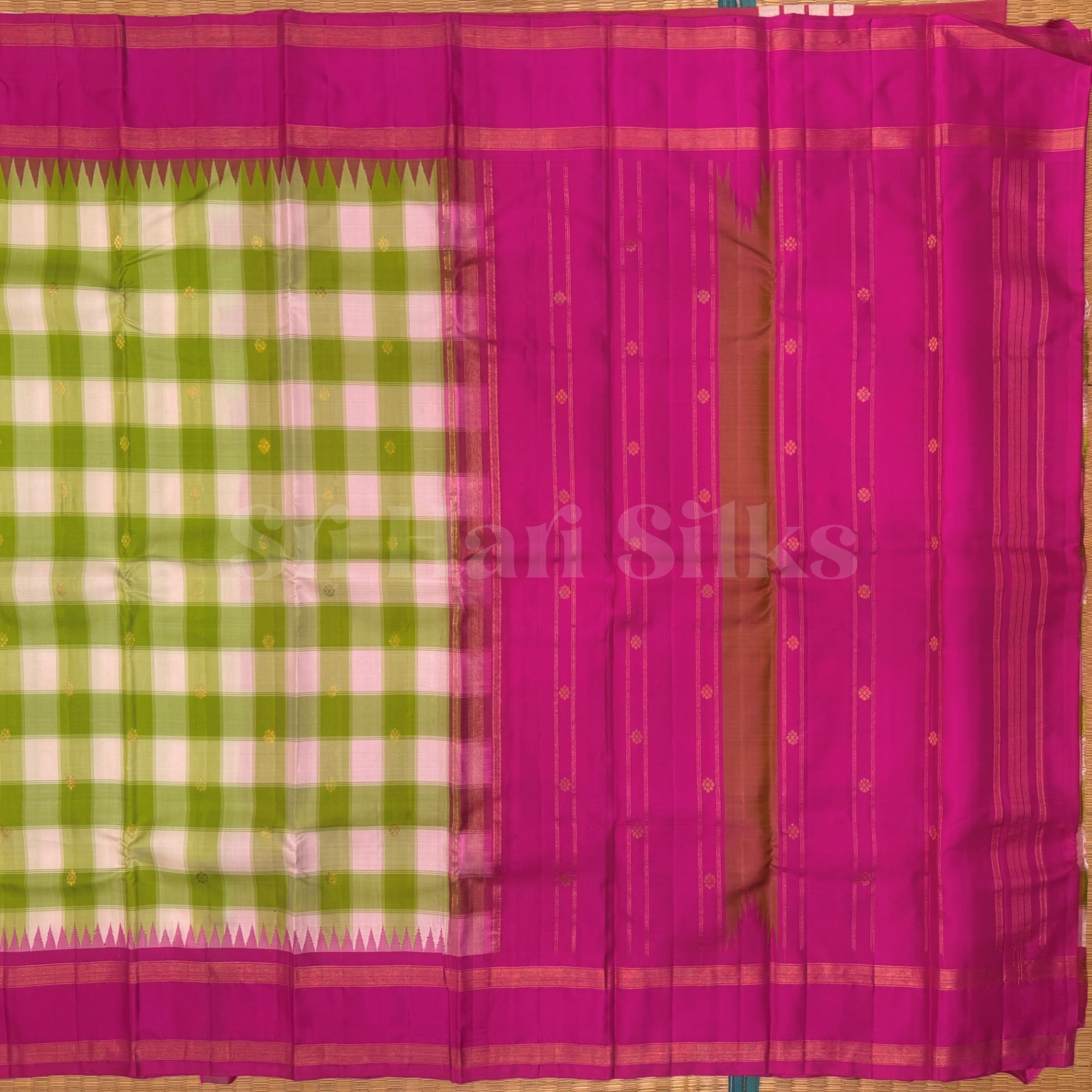 SHS9847 Kanchipuram Handloom Silk Saree