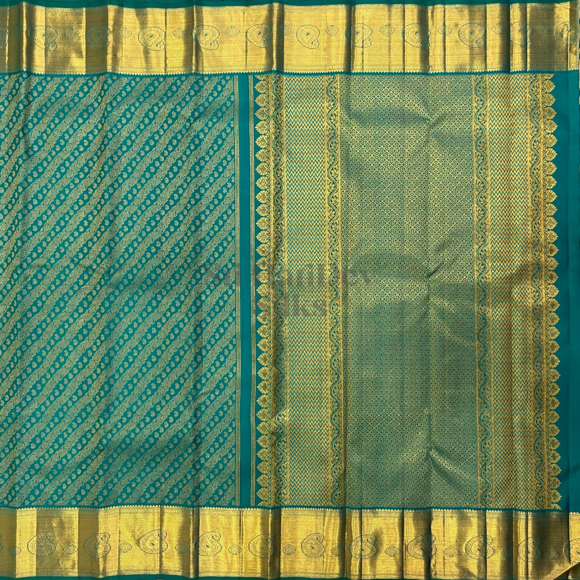 SHS8208 Kanchipuram Pure Handloom Silk Sari