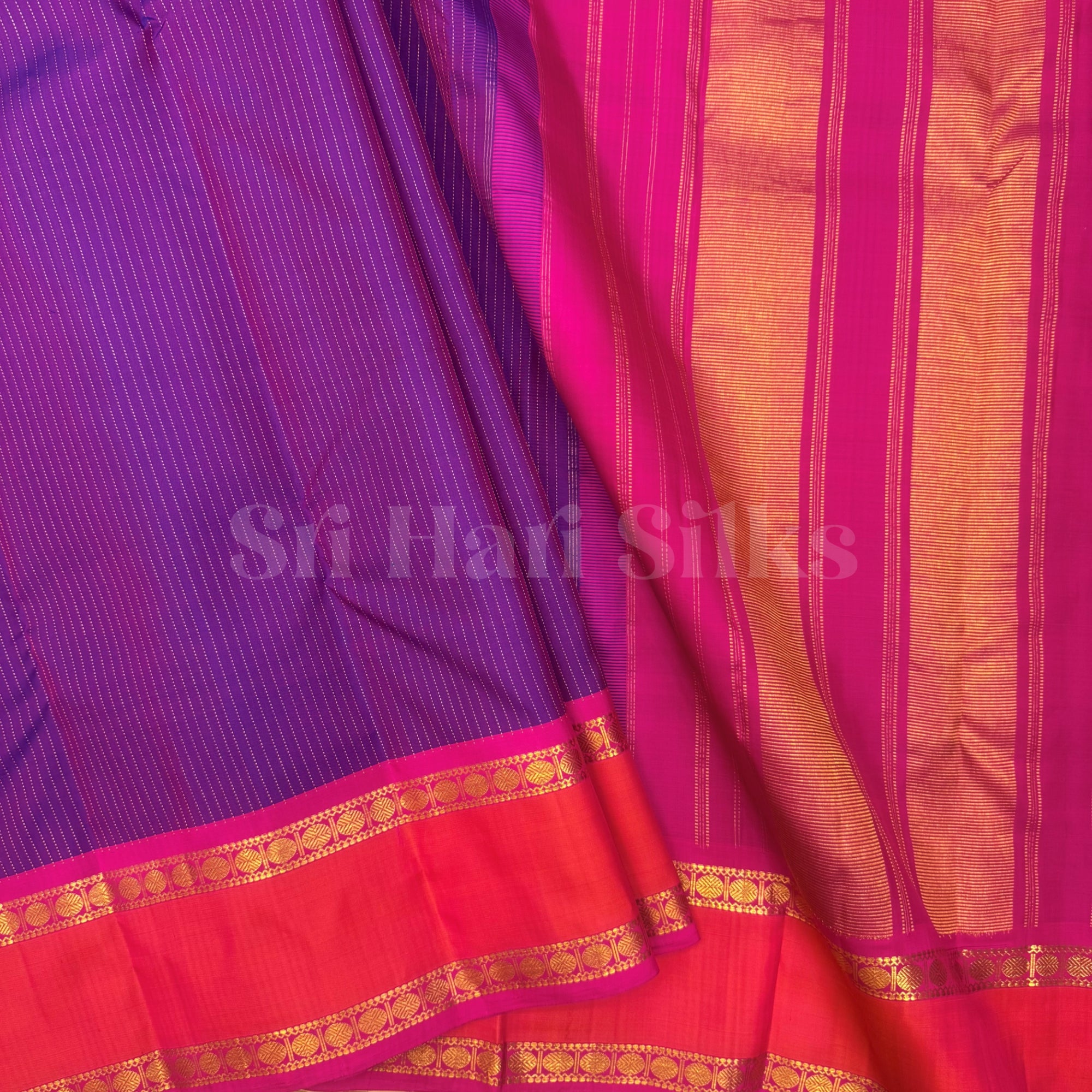 SHS9853 Kanchipuram Handloom Silk Saree