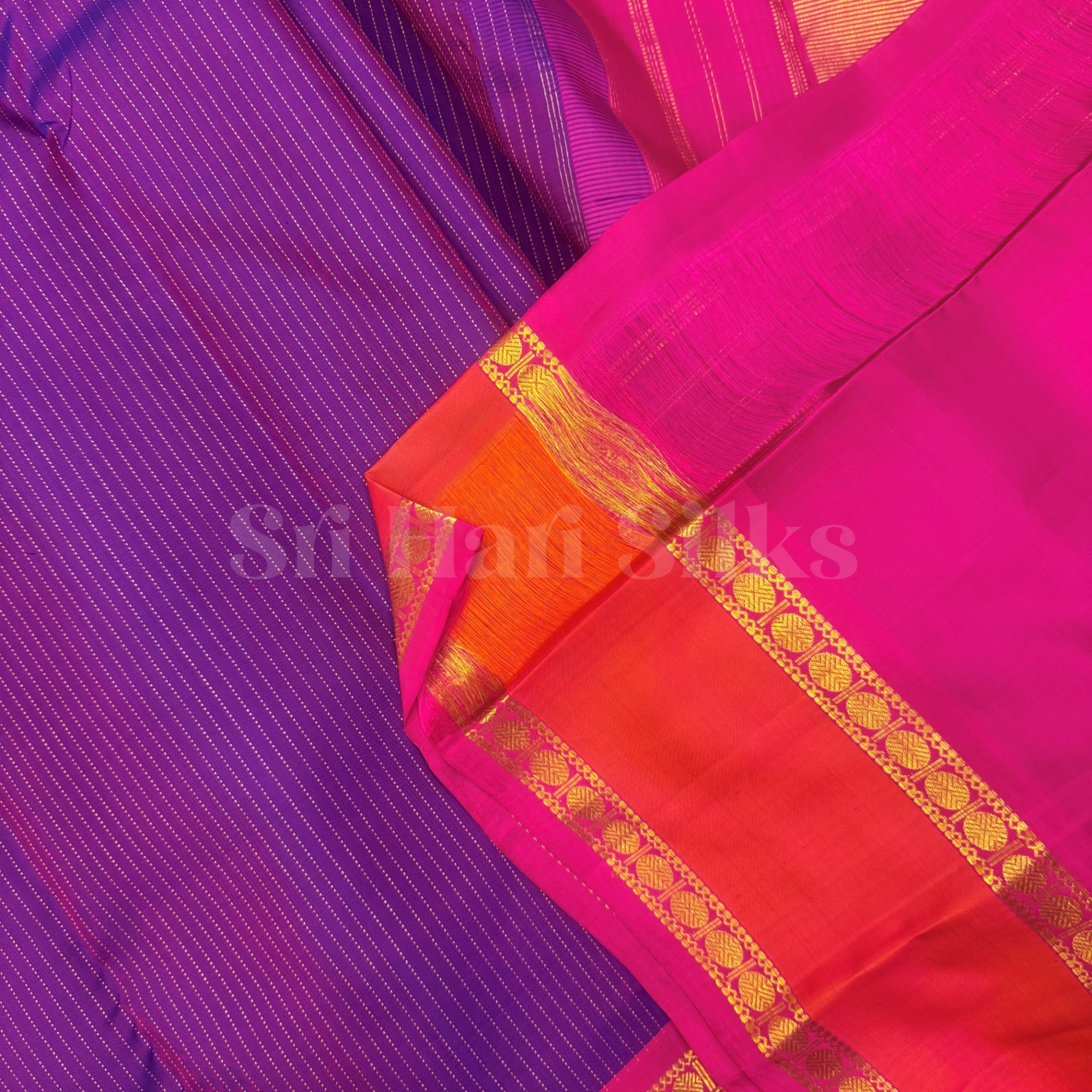 SHS9853 Kanchipuram Handloom Silk Saree