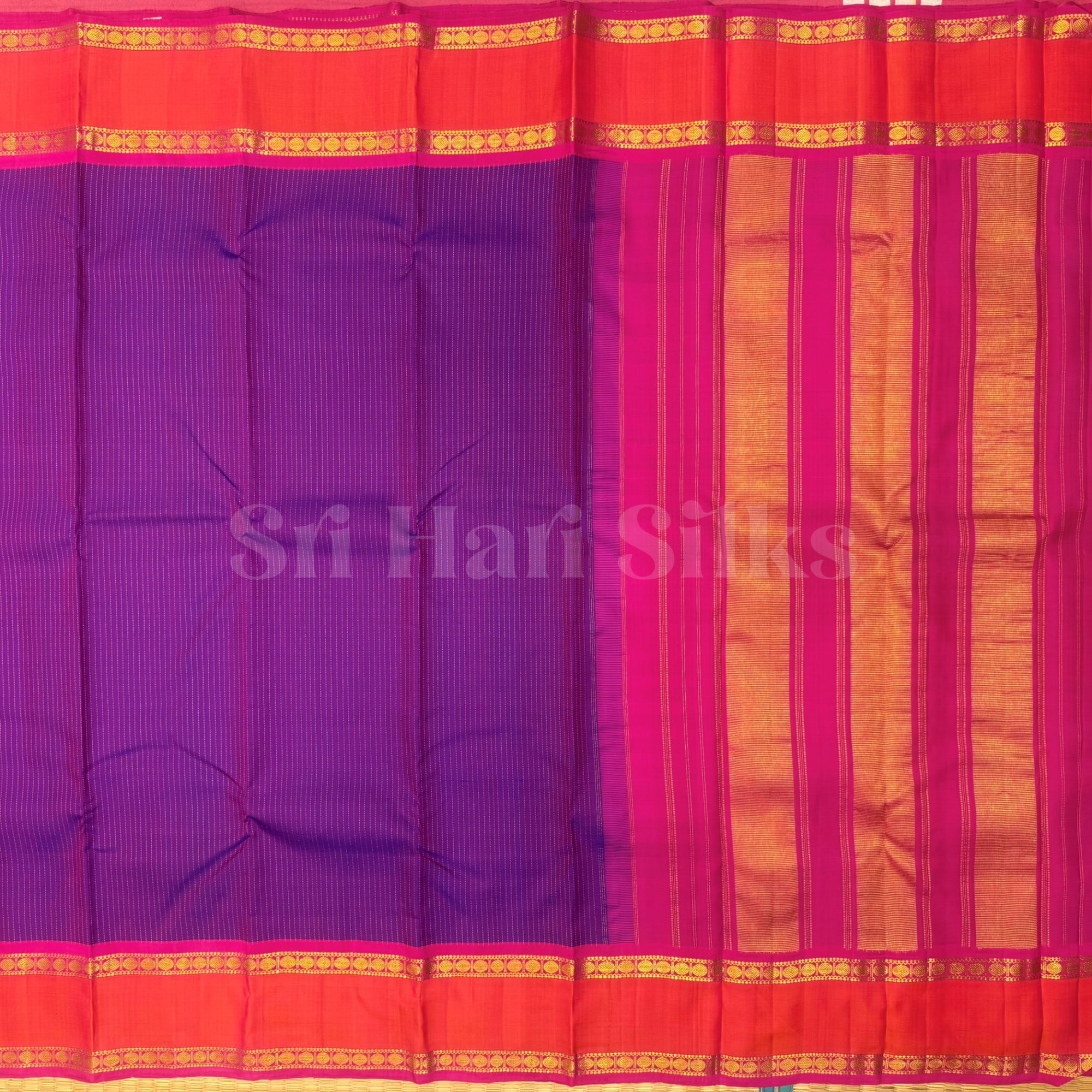 SHS9853 Kanchipuram Handloom Silk Saree