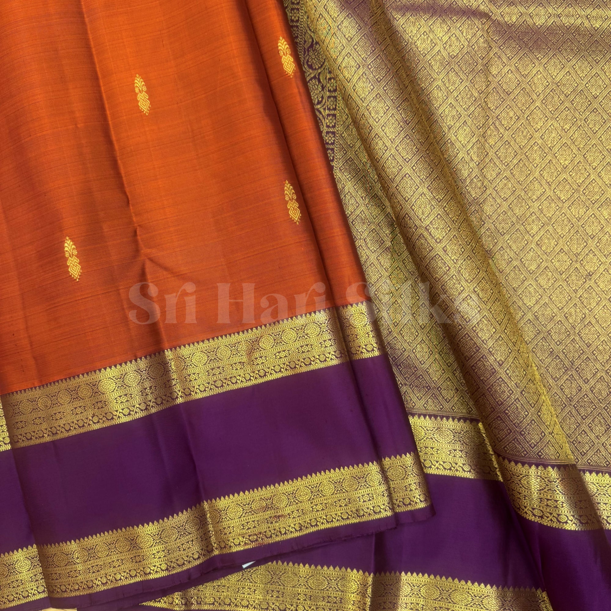 SHS9851 Kanchipuram Handloom Silk Saree
