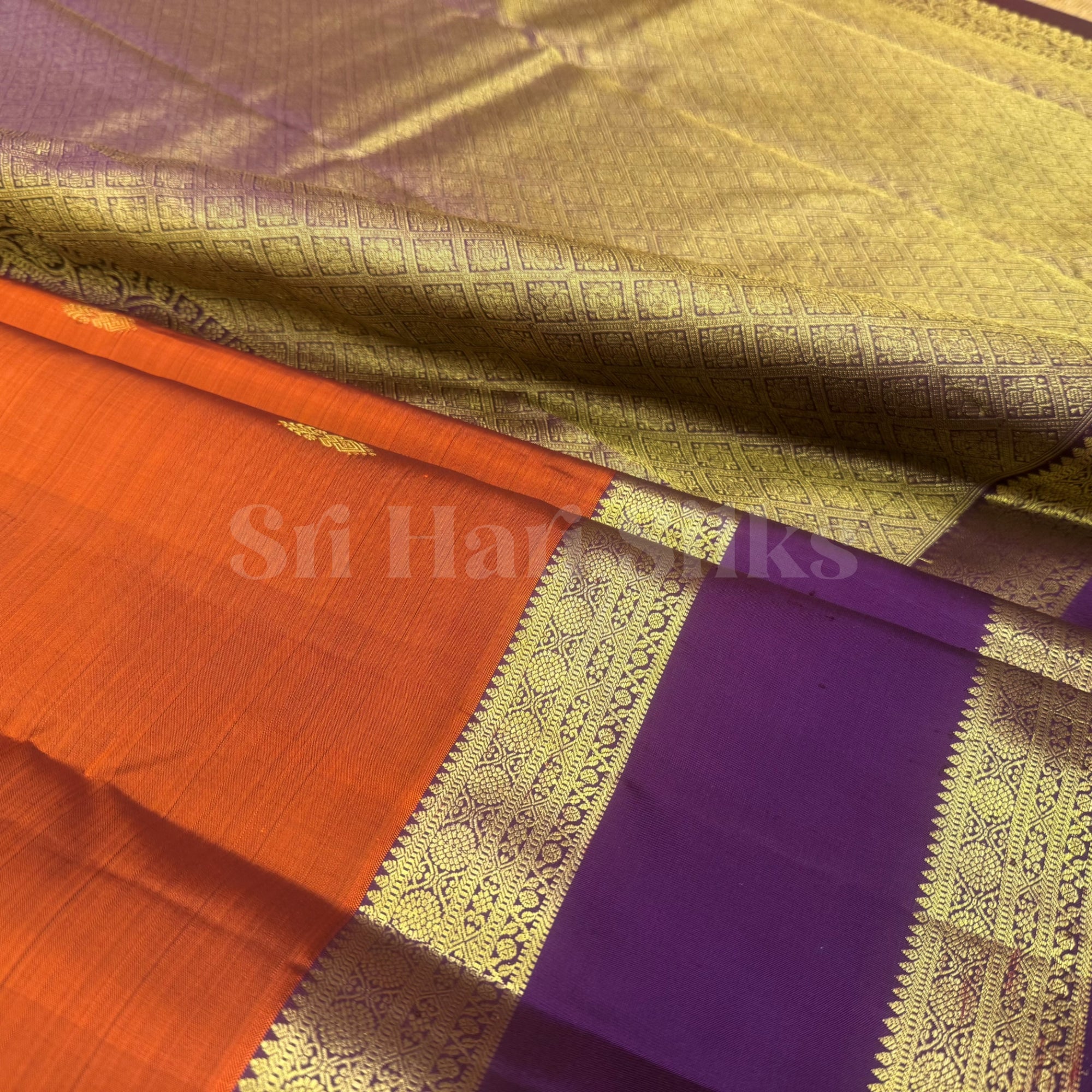 SHS9851 Kanchipuram Handloom Silk Saree