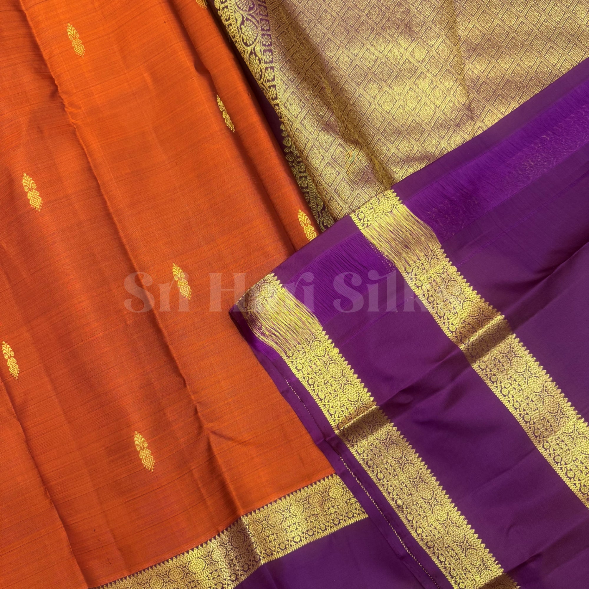SHS9851 Kanchipuram Handloom Silk Saree