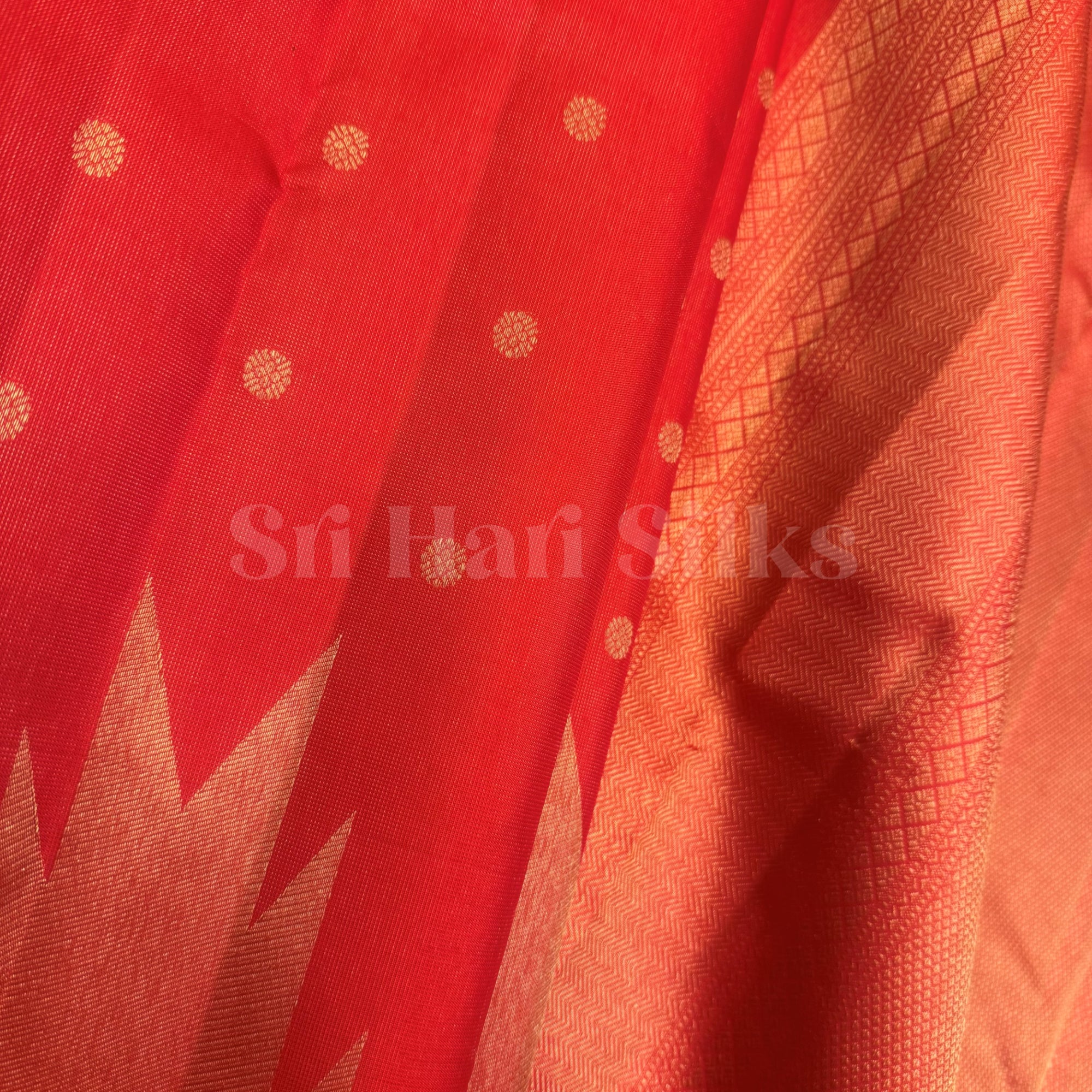 SHS9856 Kanchipuram Handloom Silk Saree