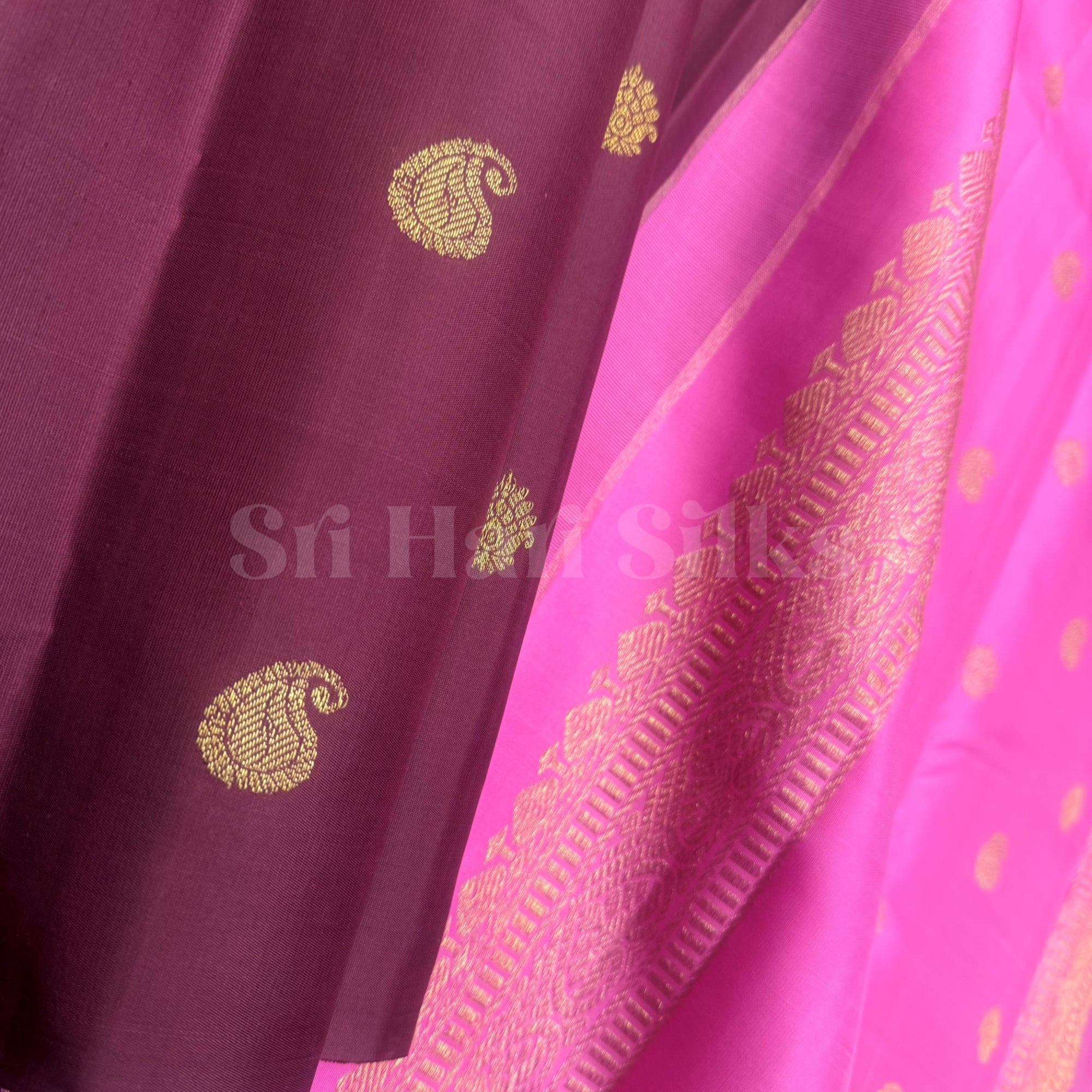 SHS9798 Kanchipuram Handloom Silk Saree