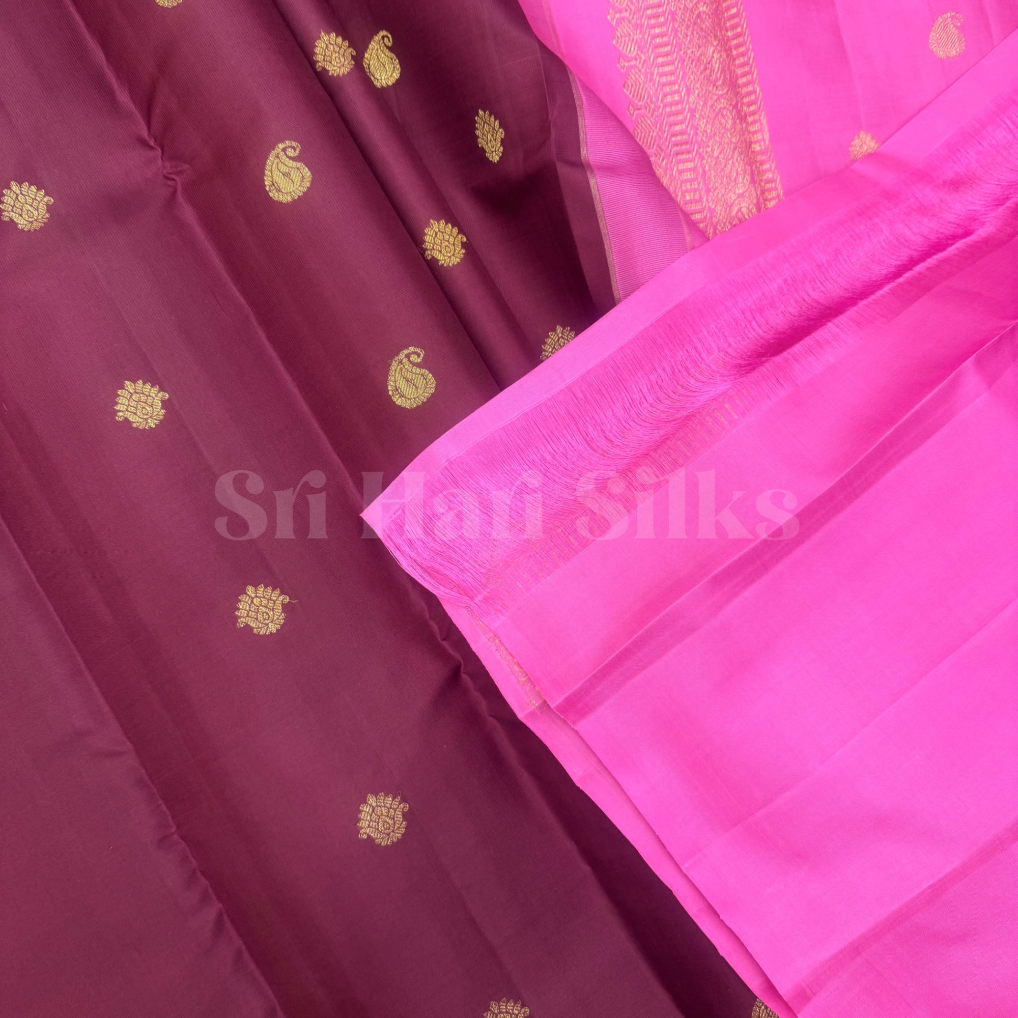 SHS9798 Kanchipuram Handloom Silk Saree