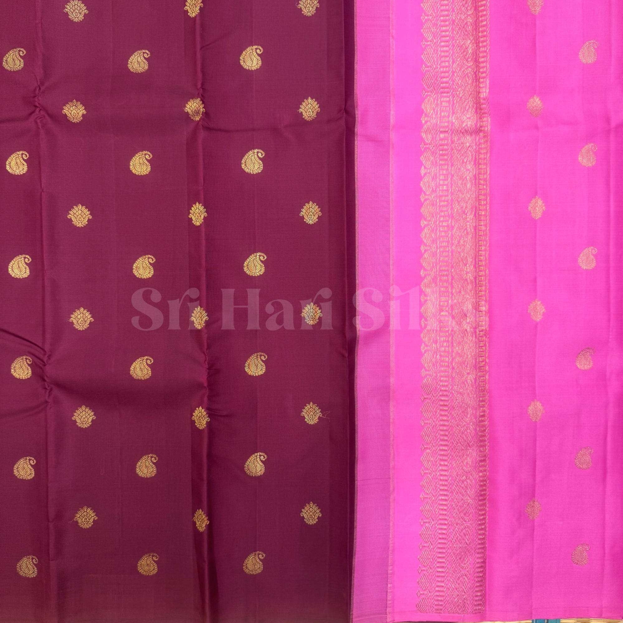 SHS9798 Kanchipuram Handloom Silk Saree