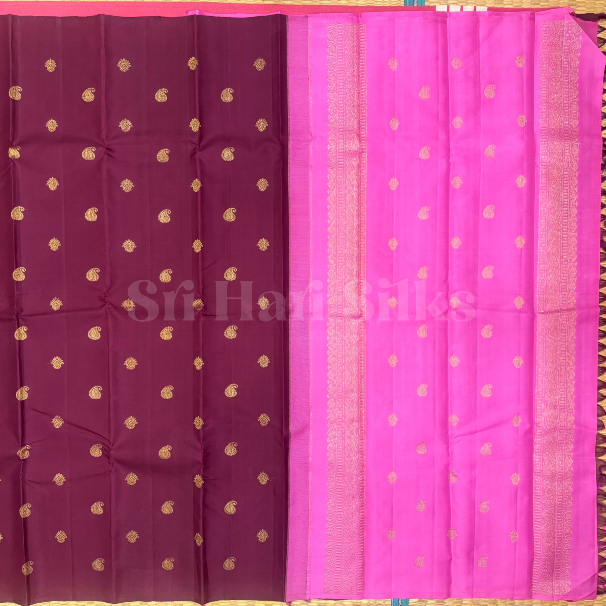 SHS9798 Kanchipuram Handloom Silk Saree