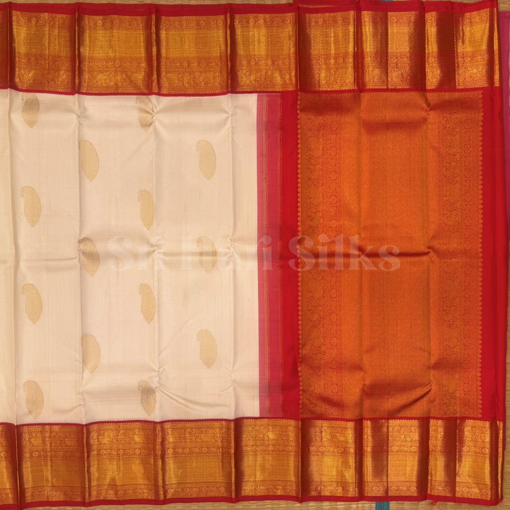 SHSGEE005 Kanchipuram Handloom Silk Saree