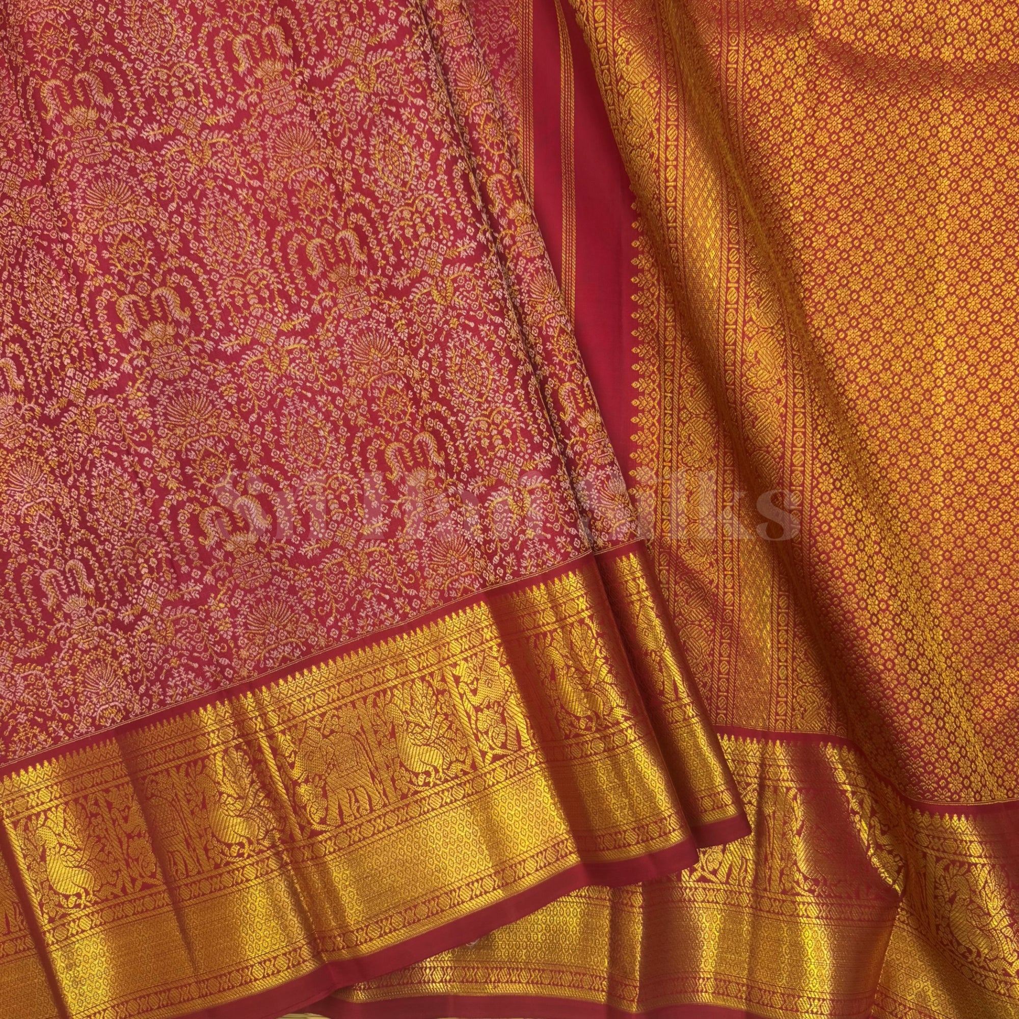 SHSGEE003 Kanchipuram Handloom Silk Saree