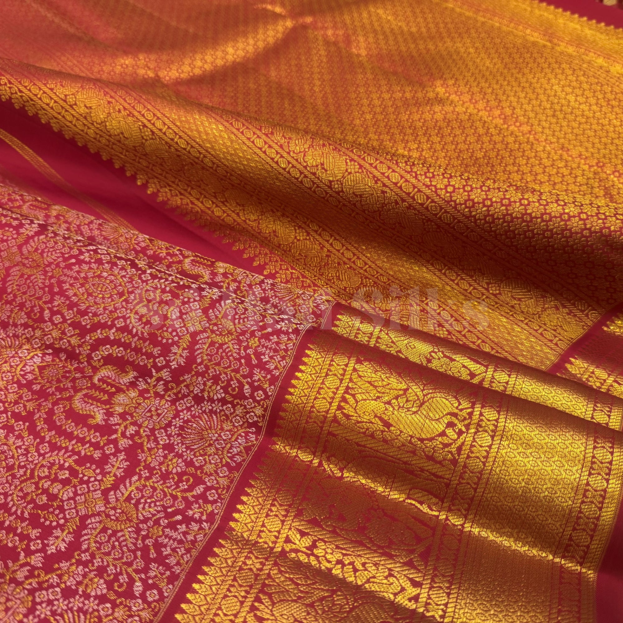 SHSGEE003 Kanchipuram Handloom Silk Saree