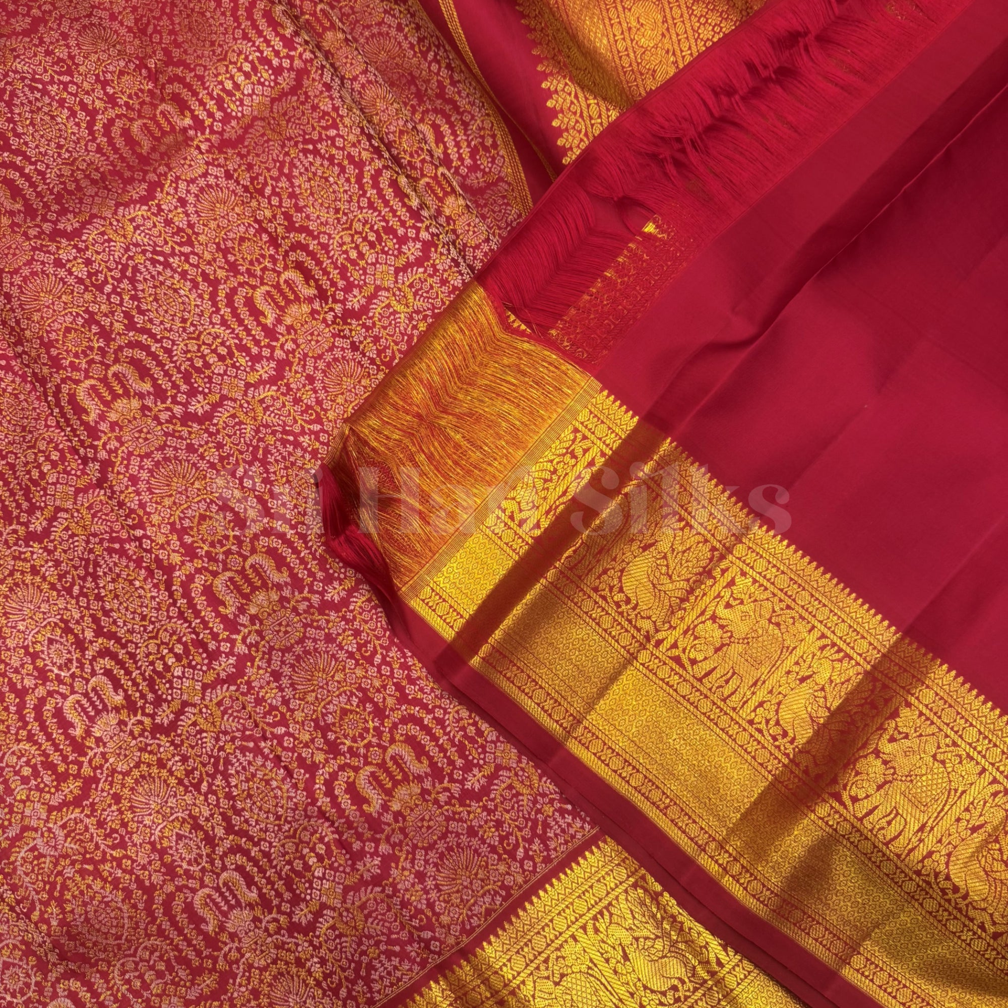 SHSGEE003 Kanchipuram Handloom Silk Saree