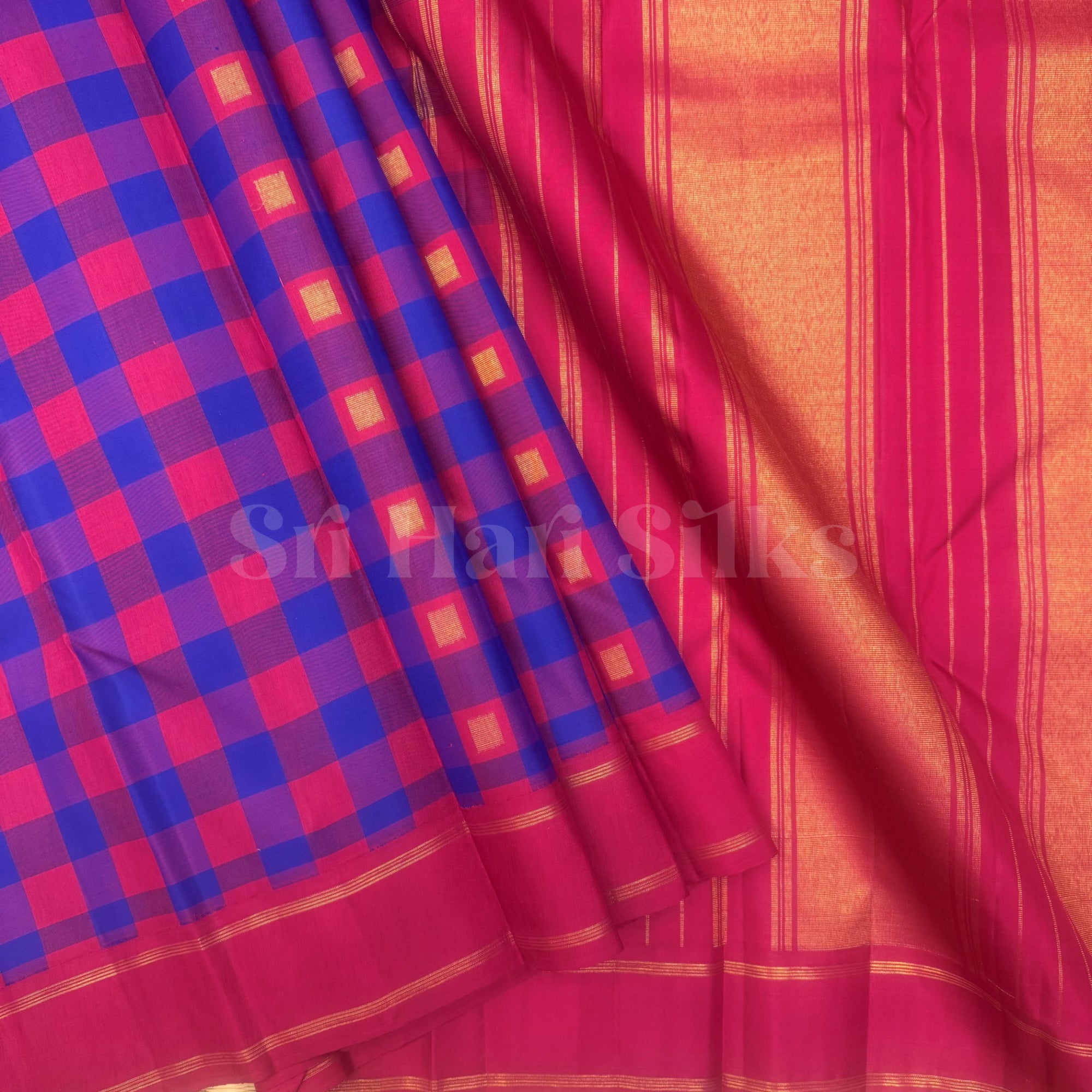 SHS9868 Kanchipuram Handloom Silk Saree