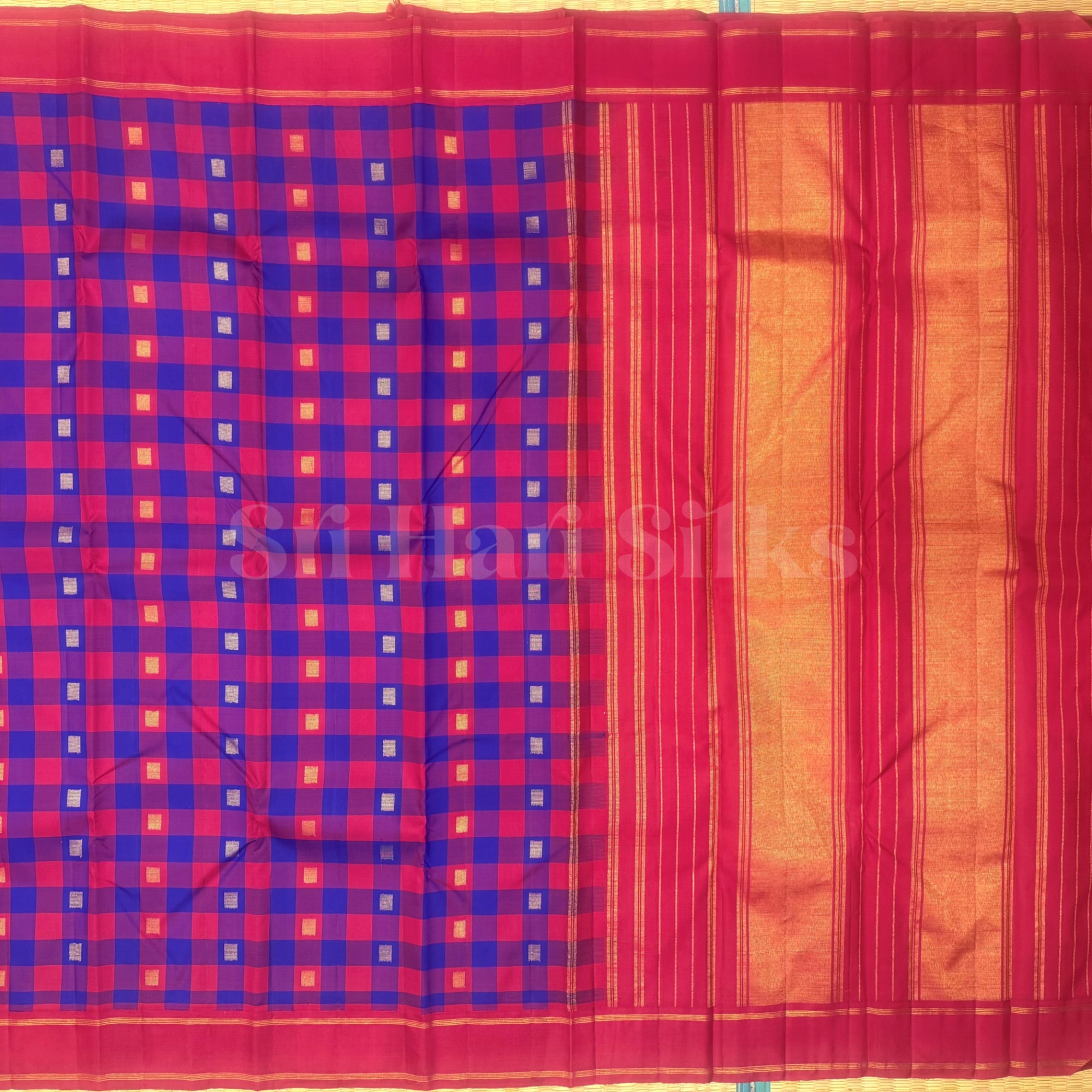 SHS9868 Kanchipuram Handloom Silk Saree
