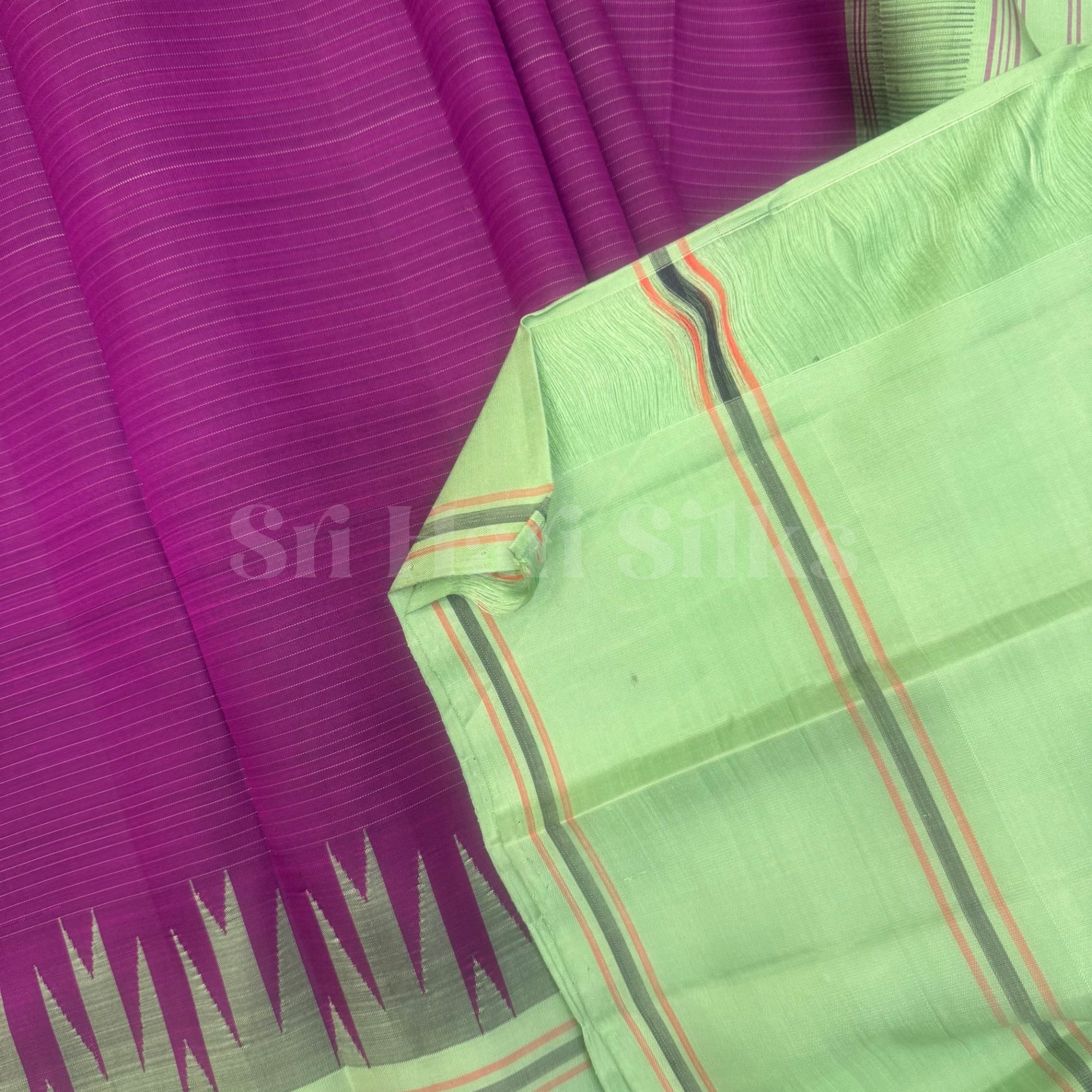 SHS9869 Kanchipuram Handloom Silk Saree