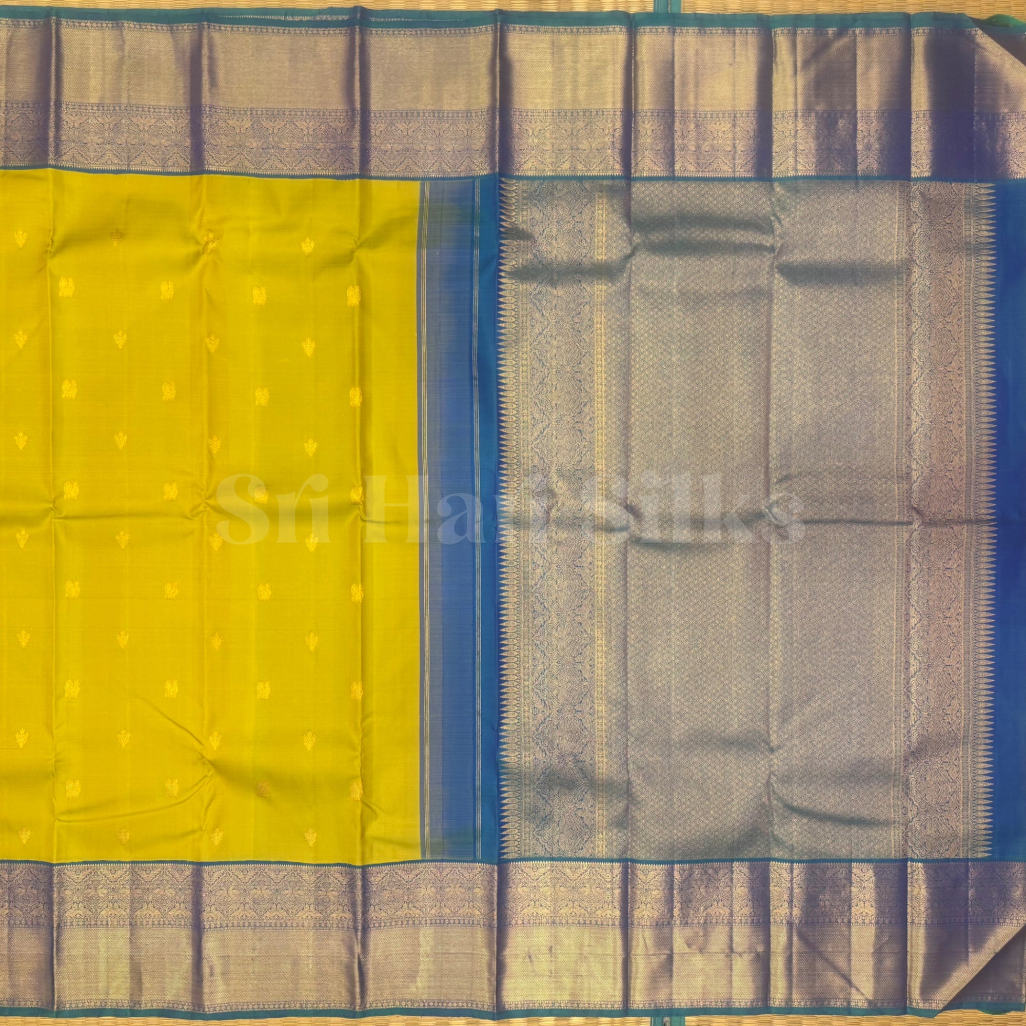 SHS9866 Kanchipuram Handloom Silk Saree