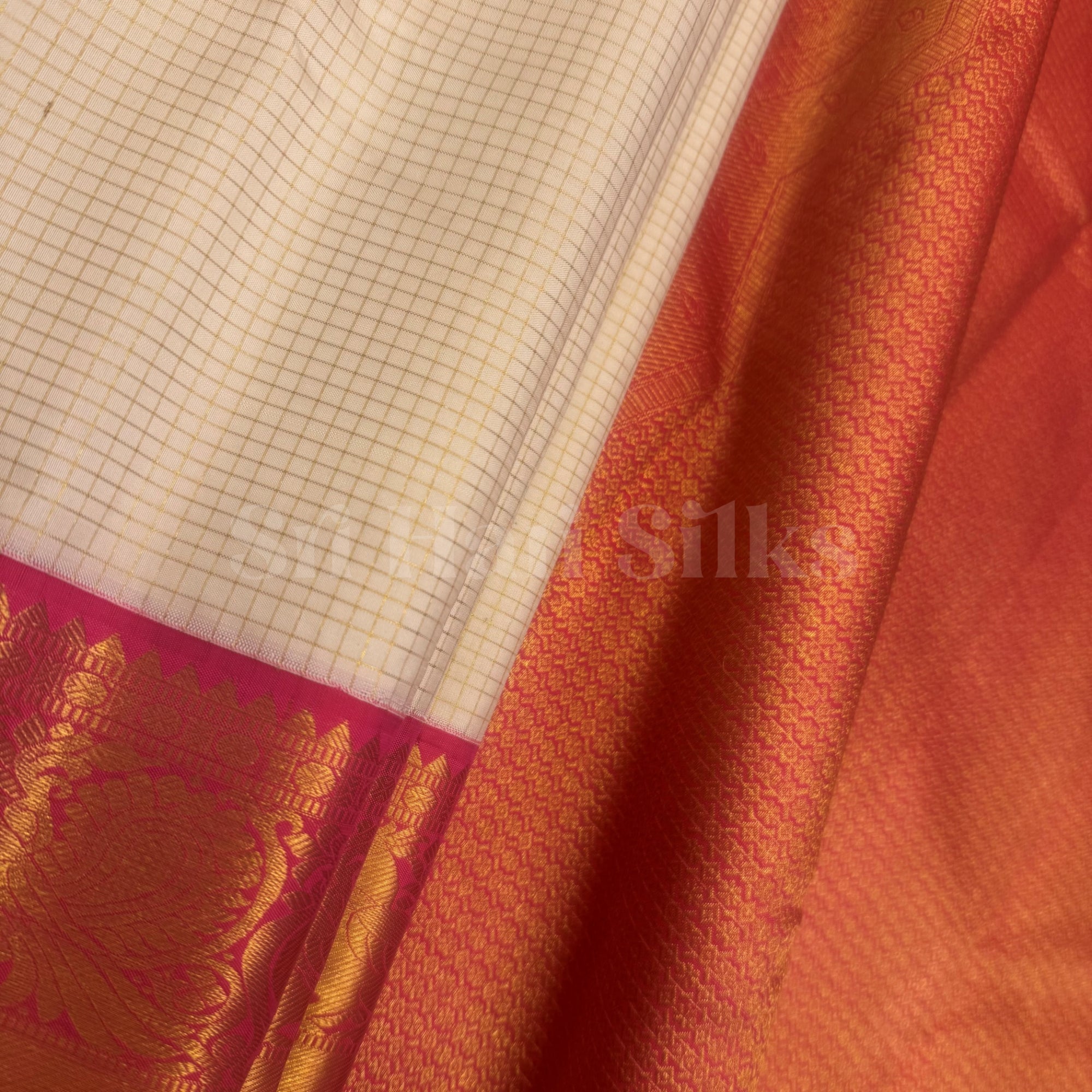SHSGEE007 Kanchipuram Handloom Silk Saree