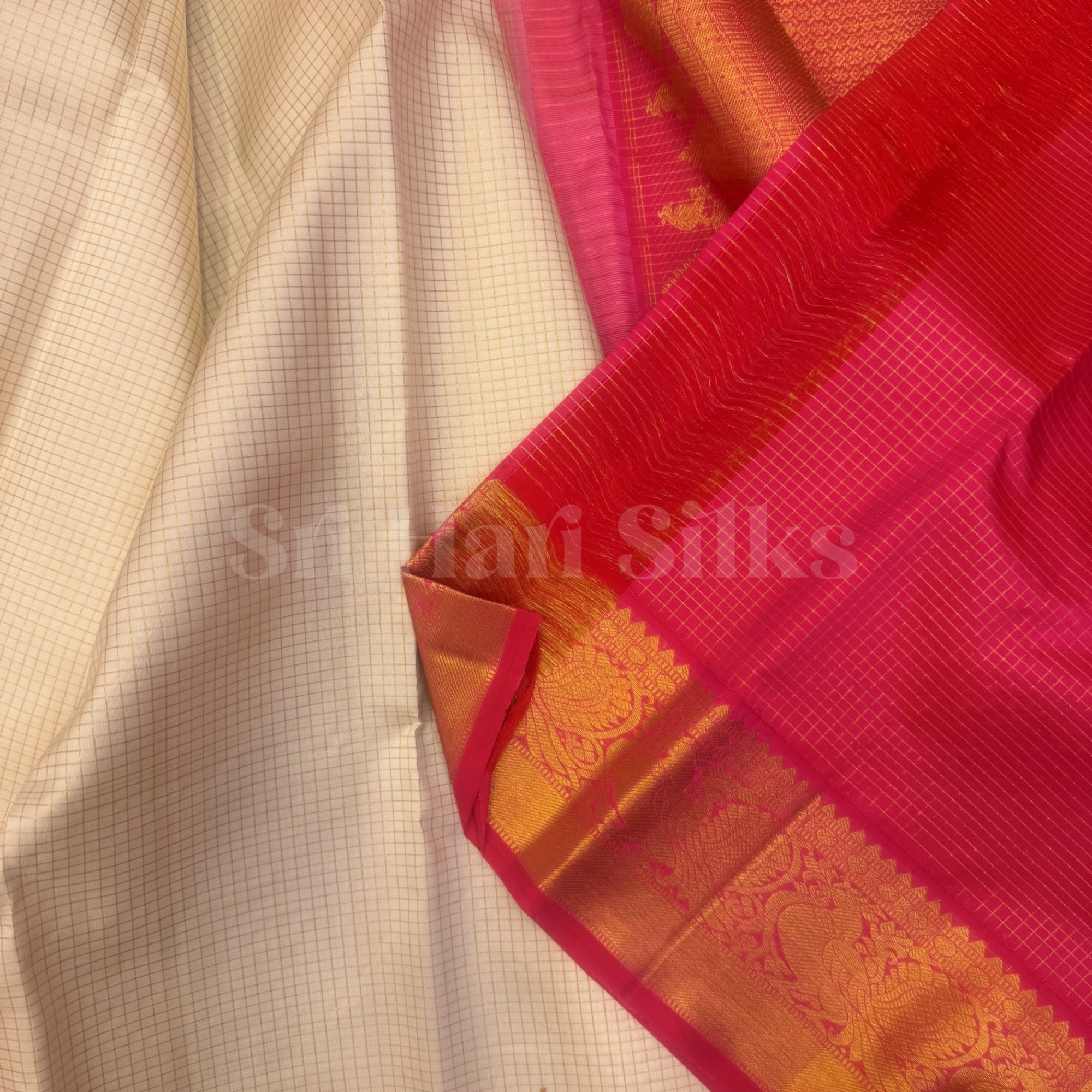 SHSGEE007 Kanchipuram Handloom Silk Saree