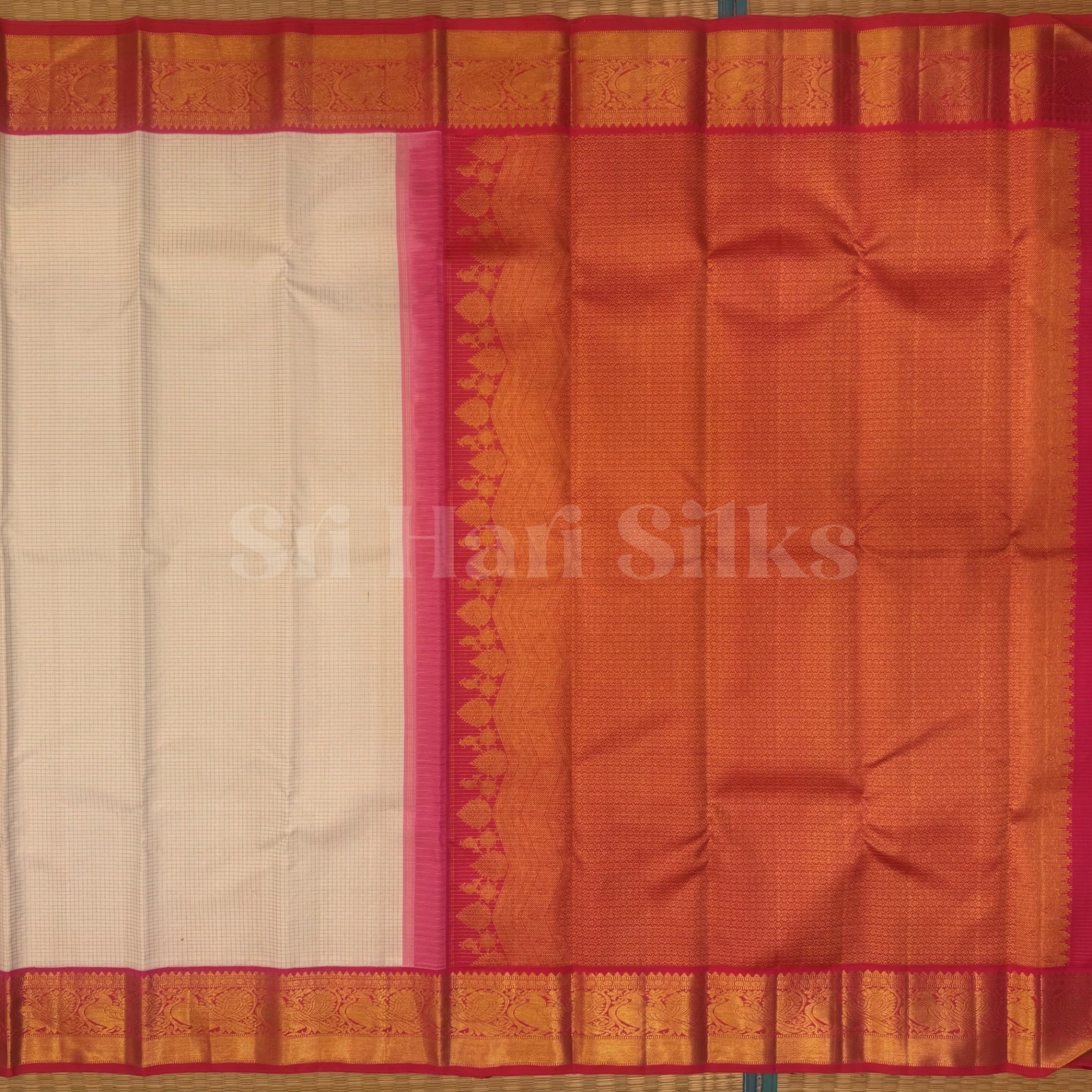 SHSGEE007 Kanchipuram Handloom Silk Saree