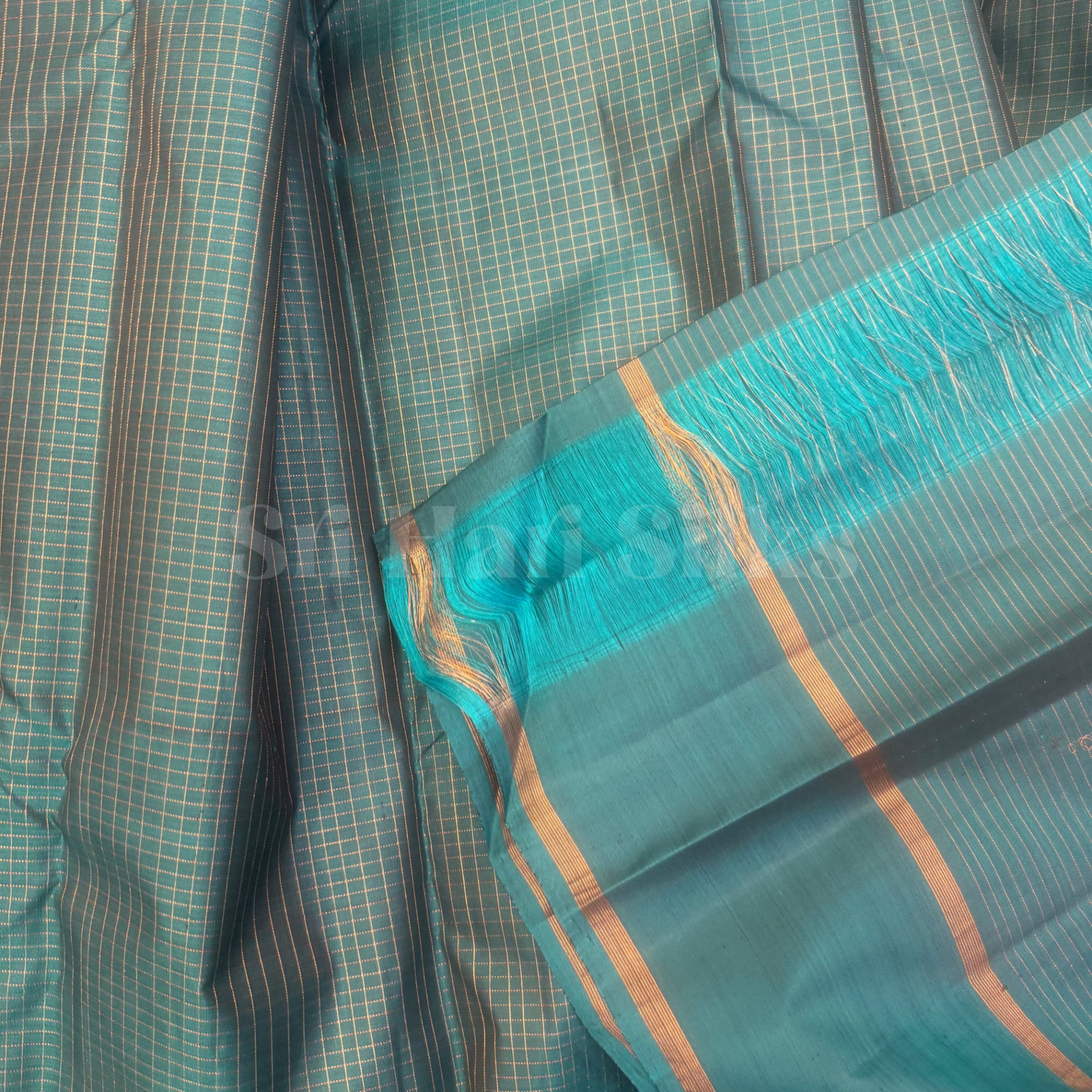 SHS9864 Kanchipuram Handloom Silk Saree