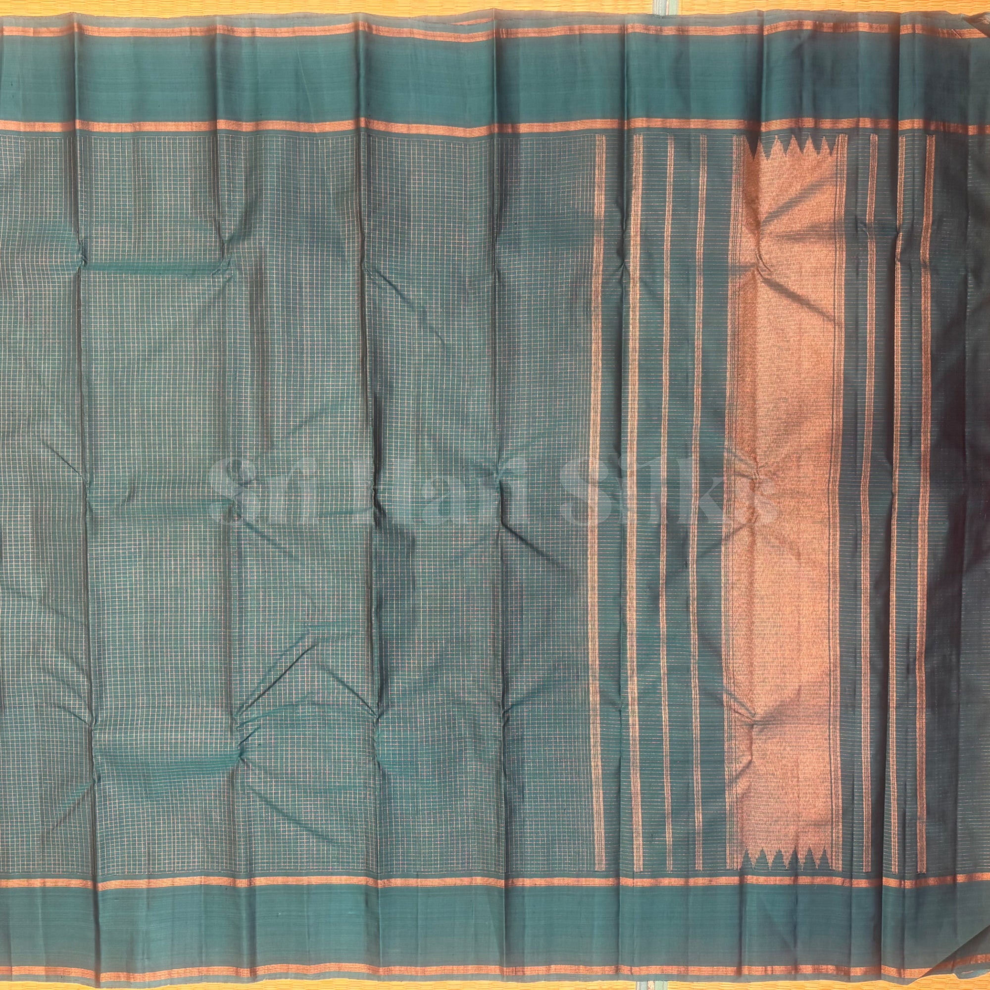 SHS9864 Kanchipuram Handloom Silk Saree