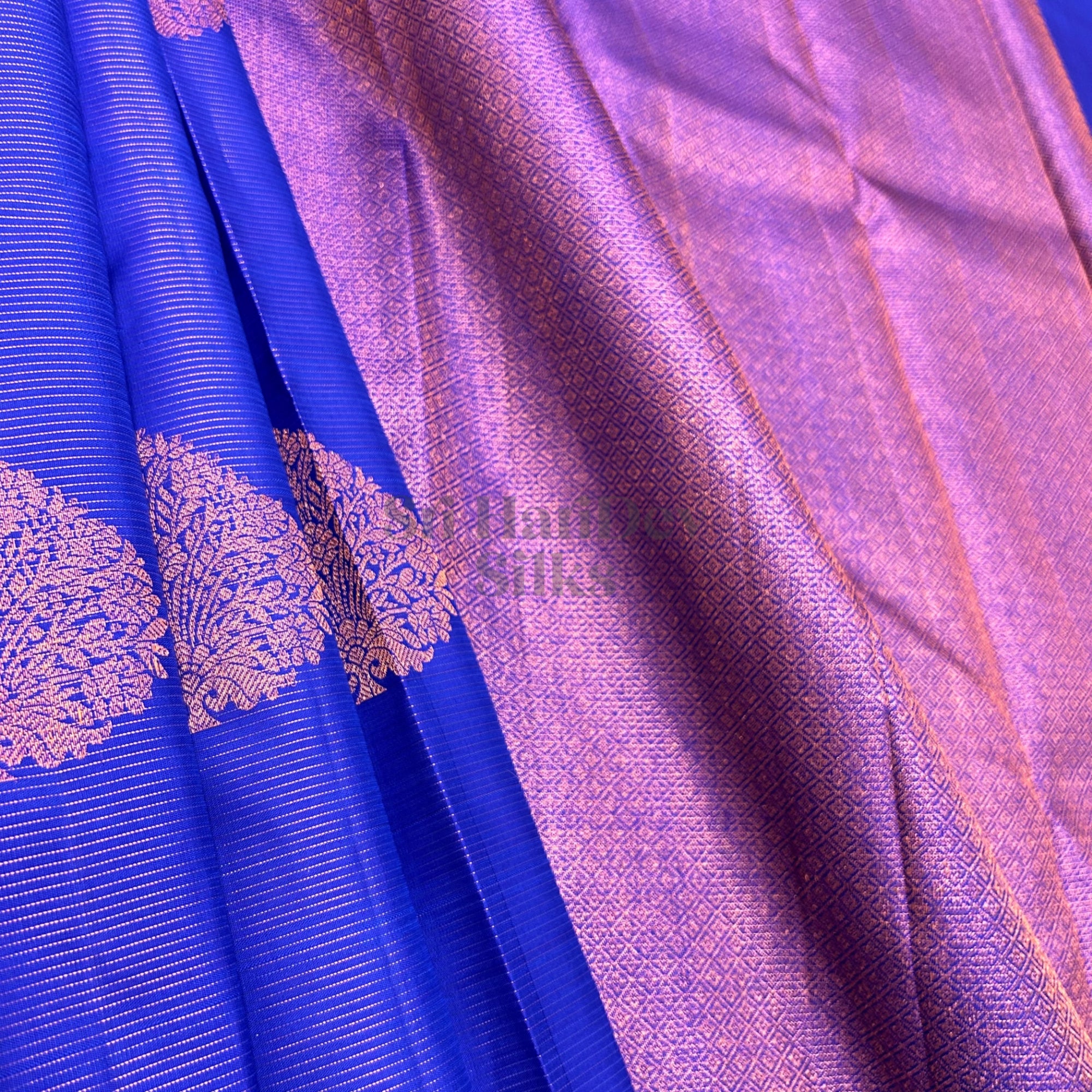 SHS7975 Kanchipuram Pure Handloom Silk Sari