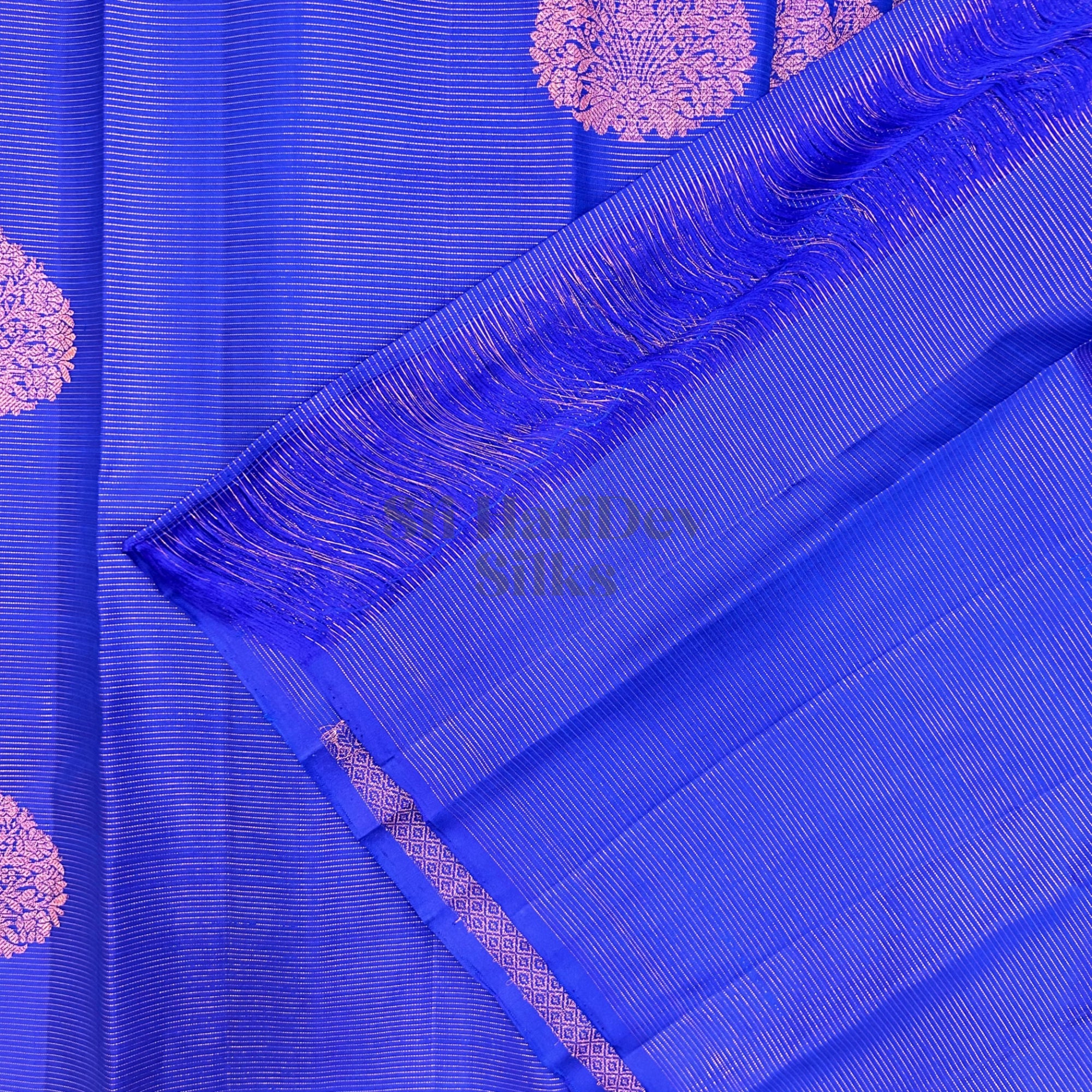 SHS7975 Kanchipuram Pure Handloom Silk Sari